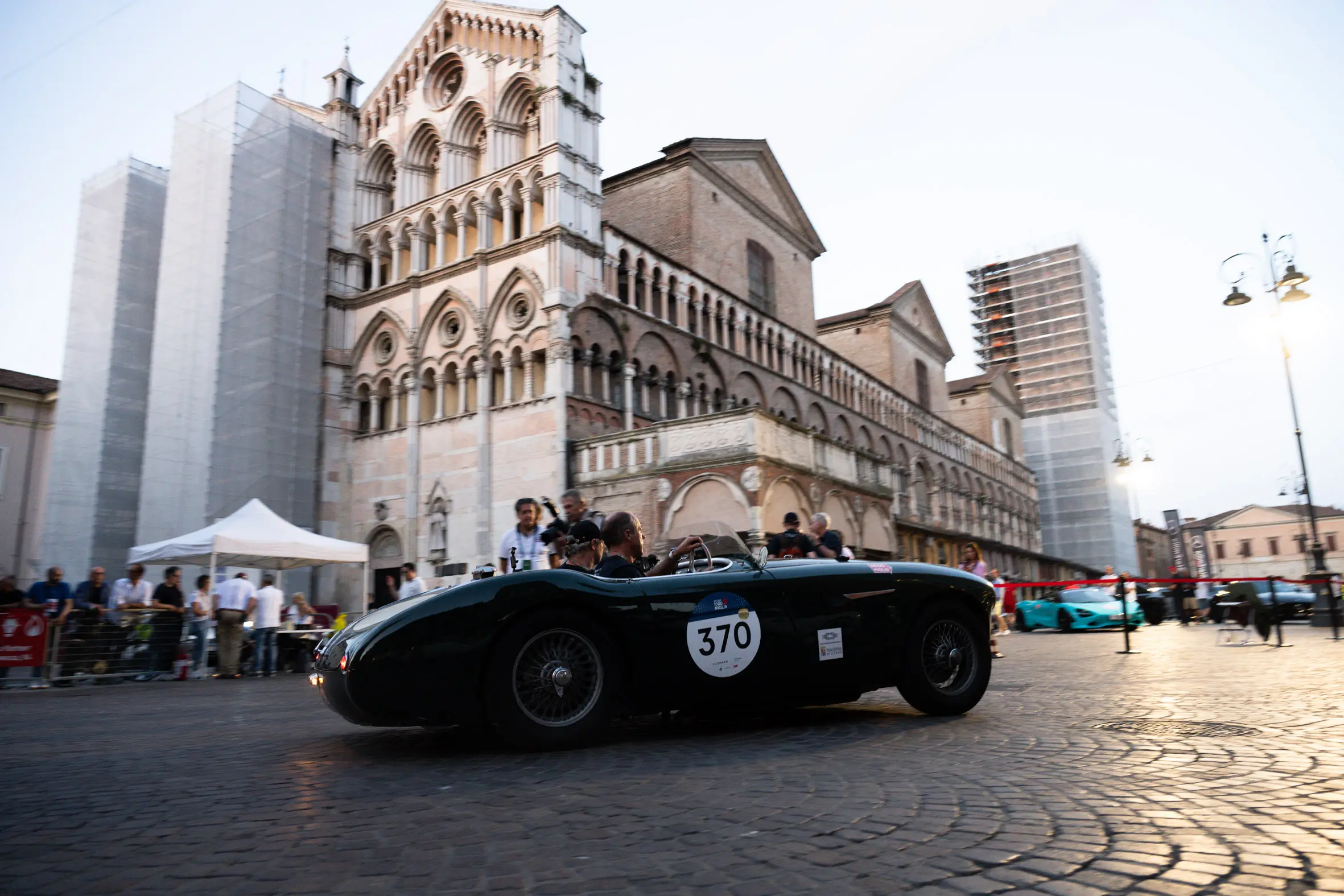 Mille Miglia 2025, il passaggio a Ferrara