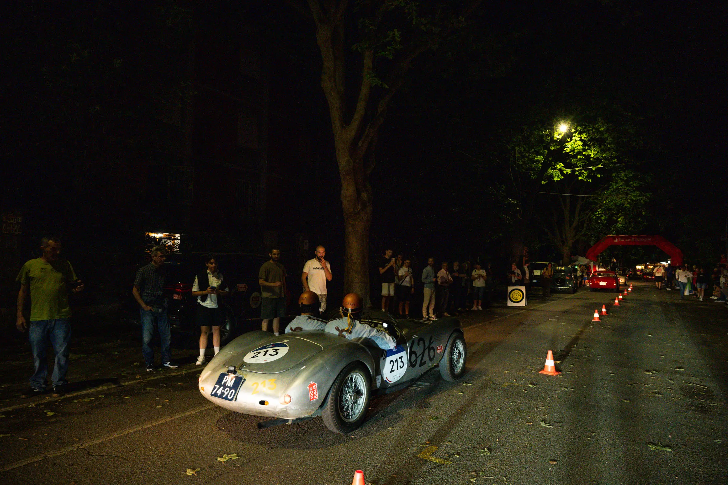 Mille Miglia 2025, l'arrivo San Lazzaro di Savena