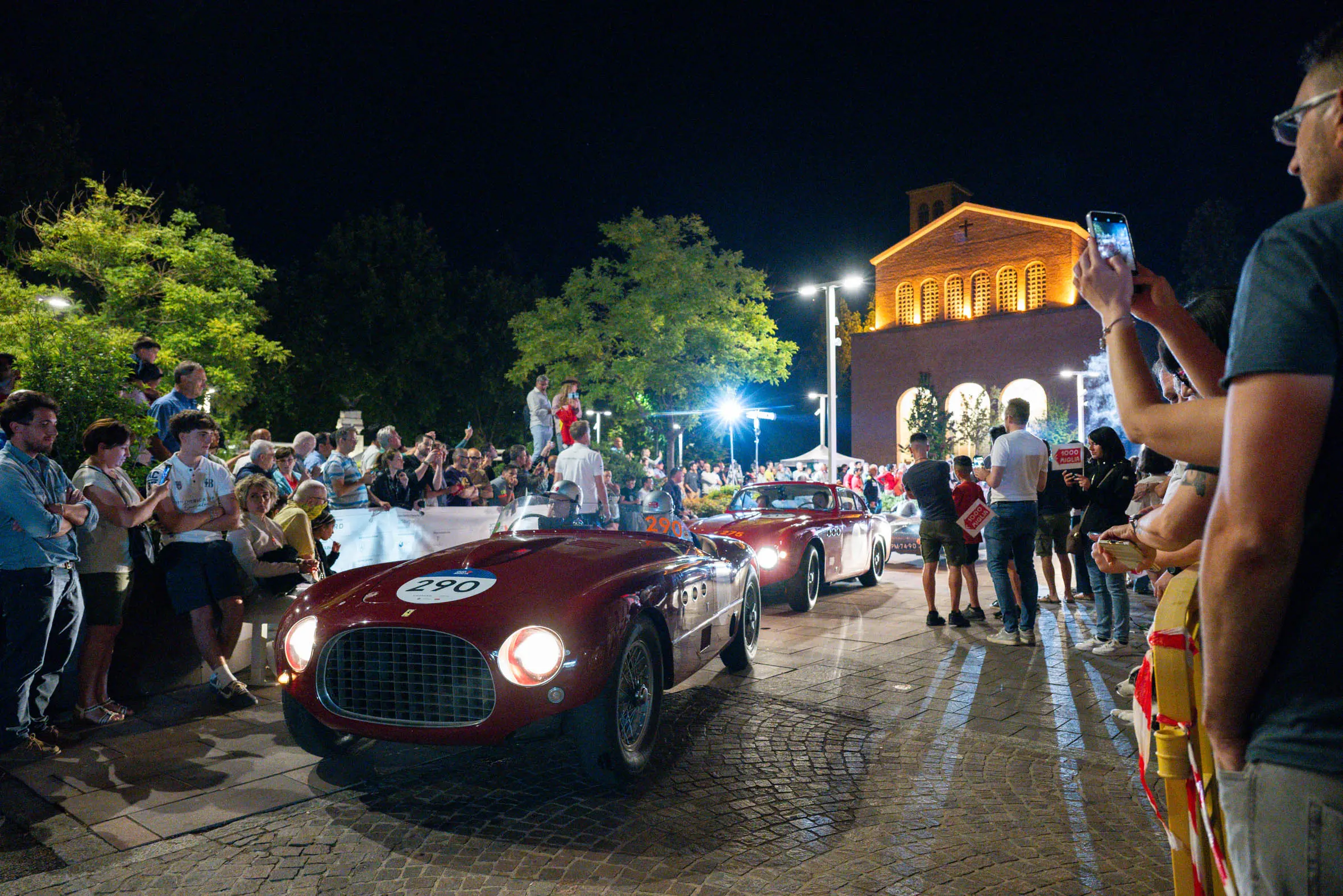 Mille Miglia 2025, l'arrivo San Lazzaro di Savena