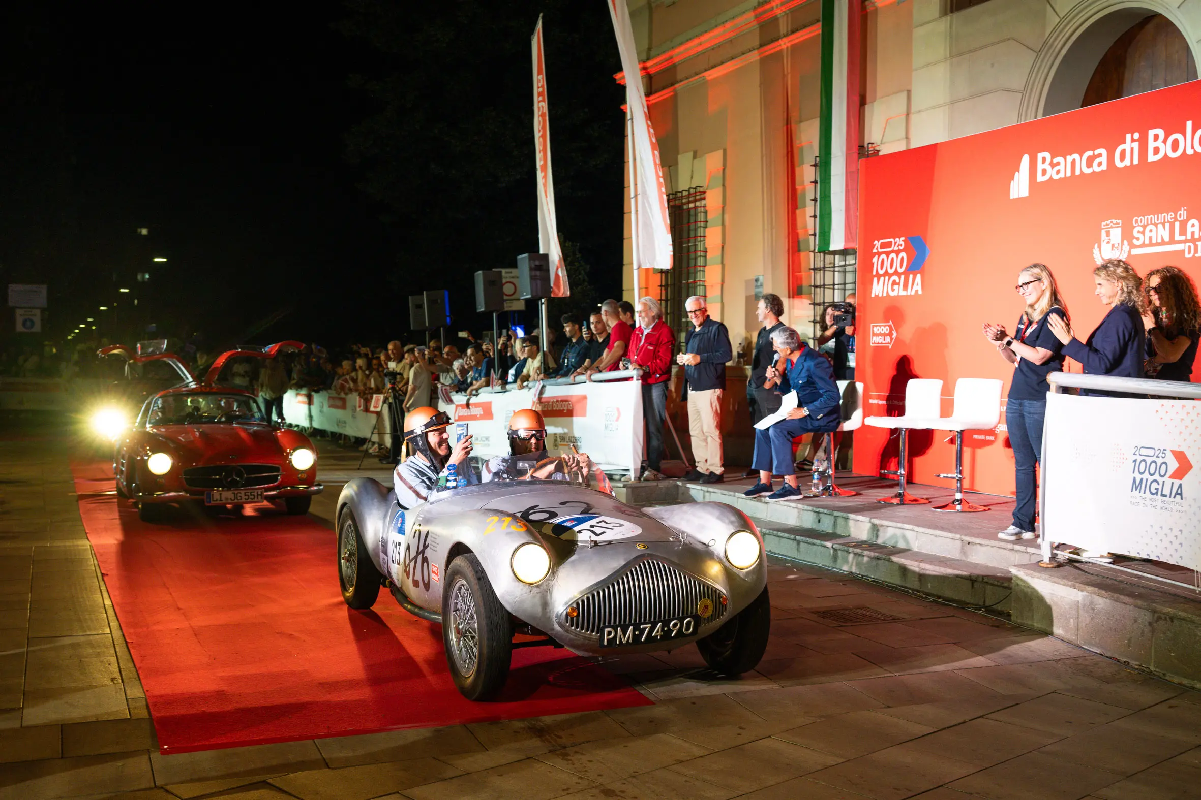 Mille Miglia 2025, l'arrivo San Lazzaro di Savena