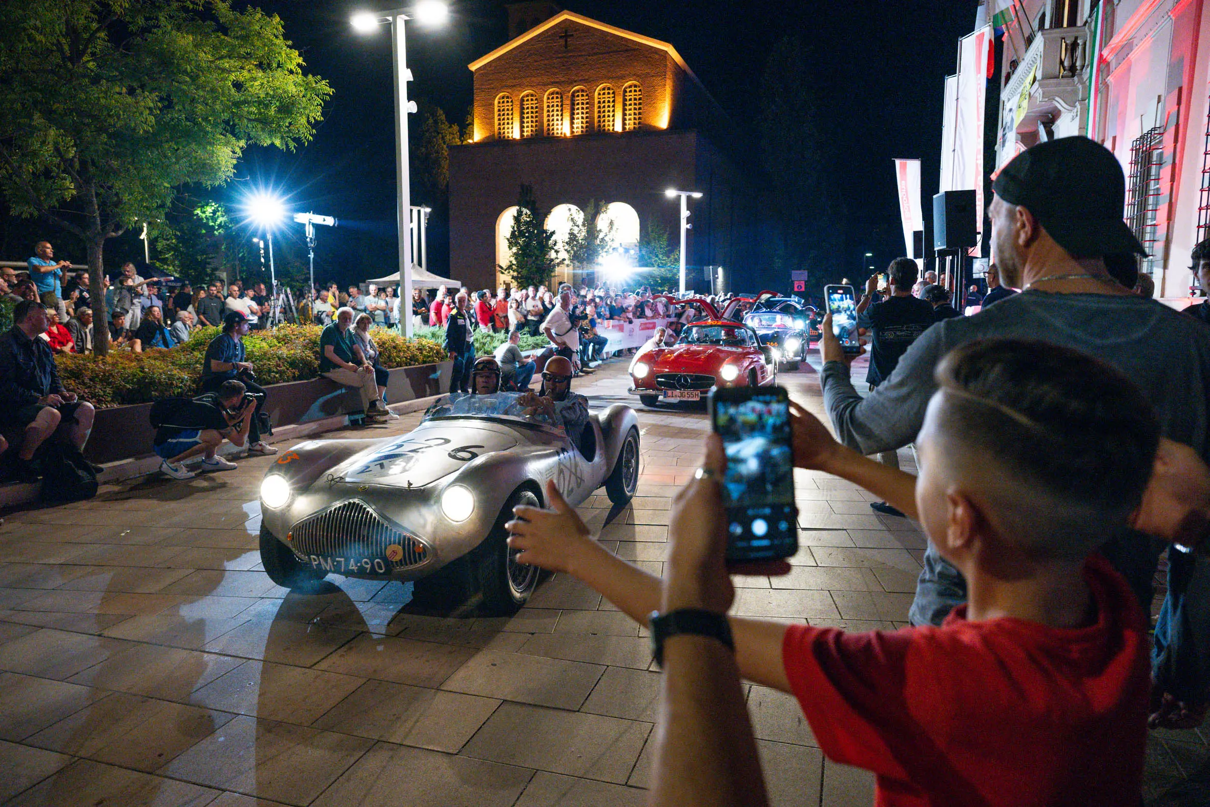Mille Miglia 2025, l'arrivo San Lazzaro di Savena