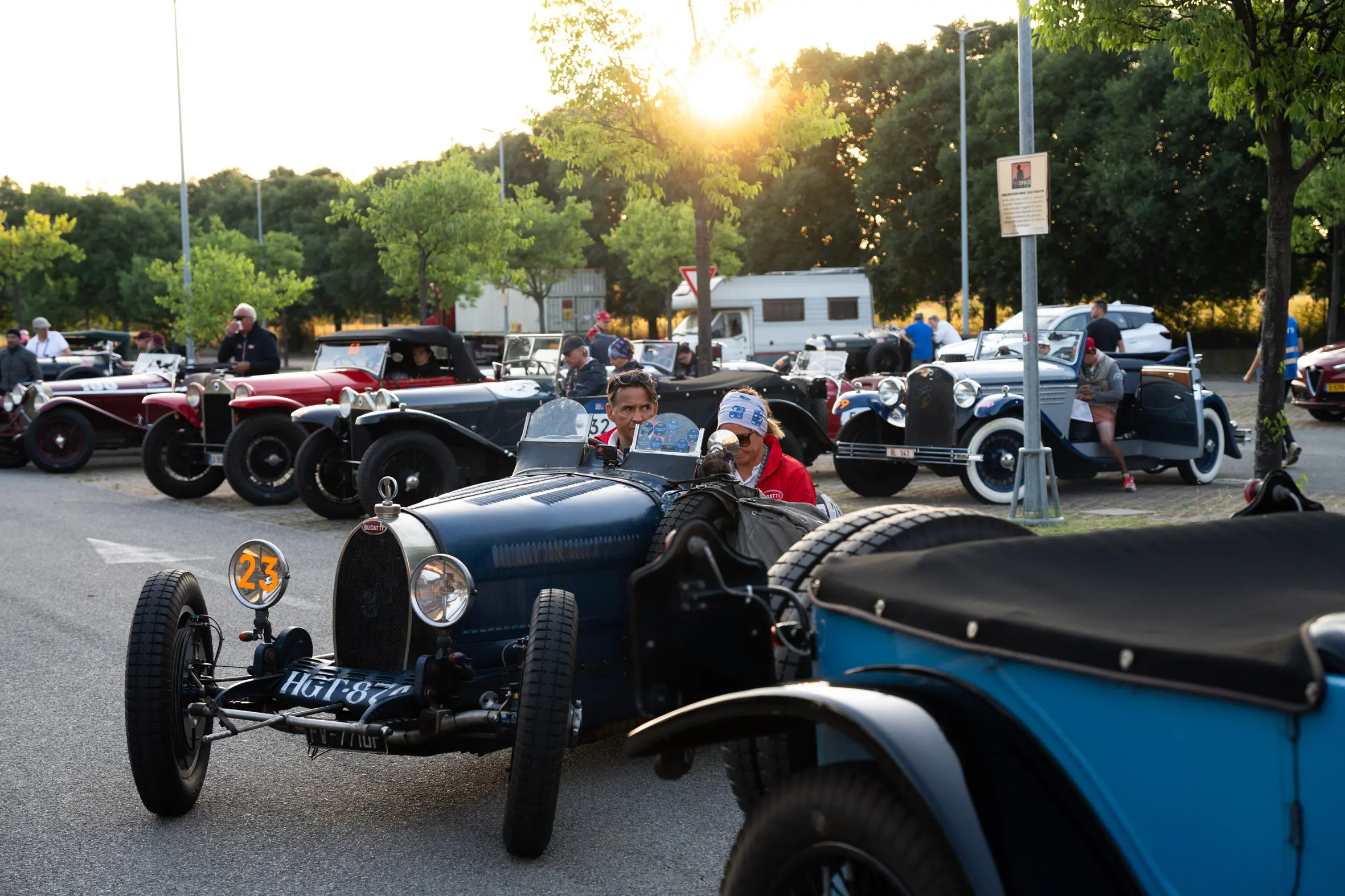 Mille Miglia 2025, la partenza da Bologna