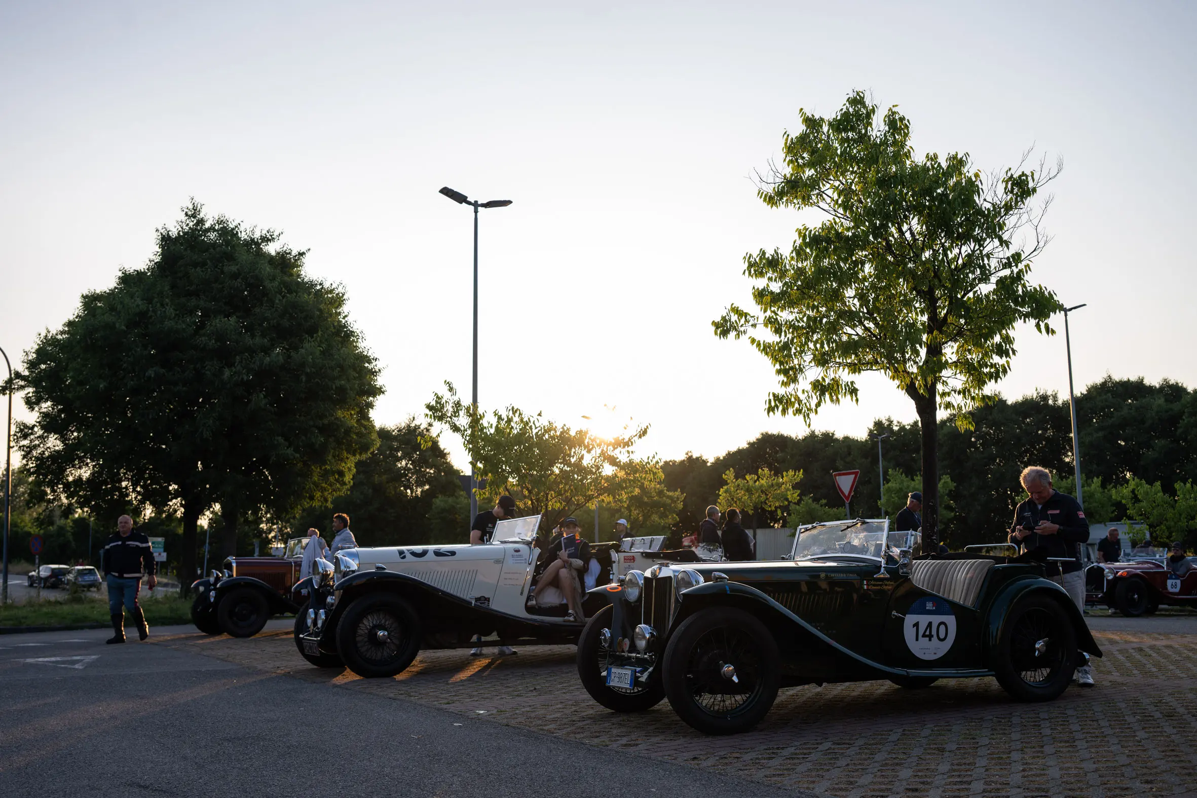 Mille Miglia 2025, la partenza da Bologna