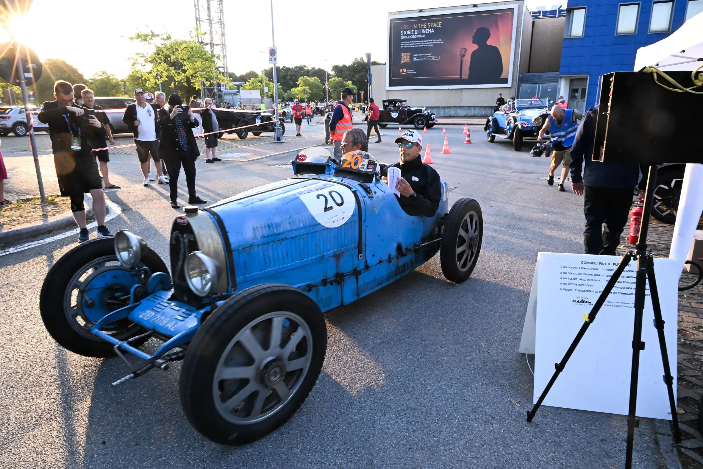 Mille Miglia 2025, la partenza da Bologna
