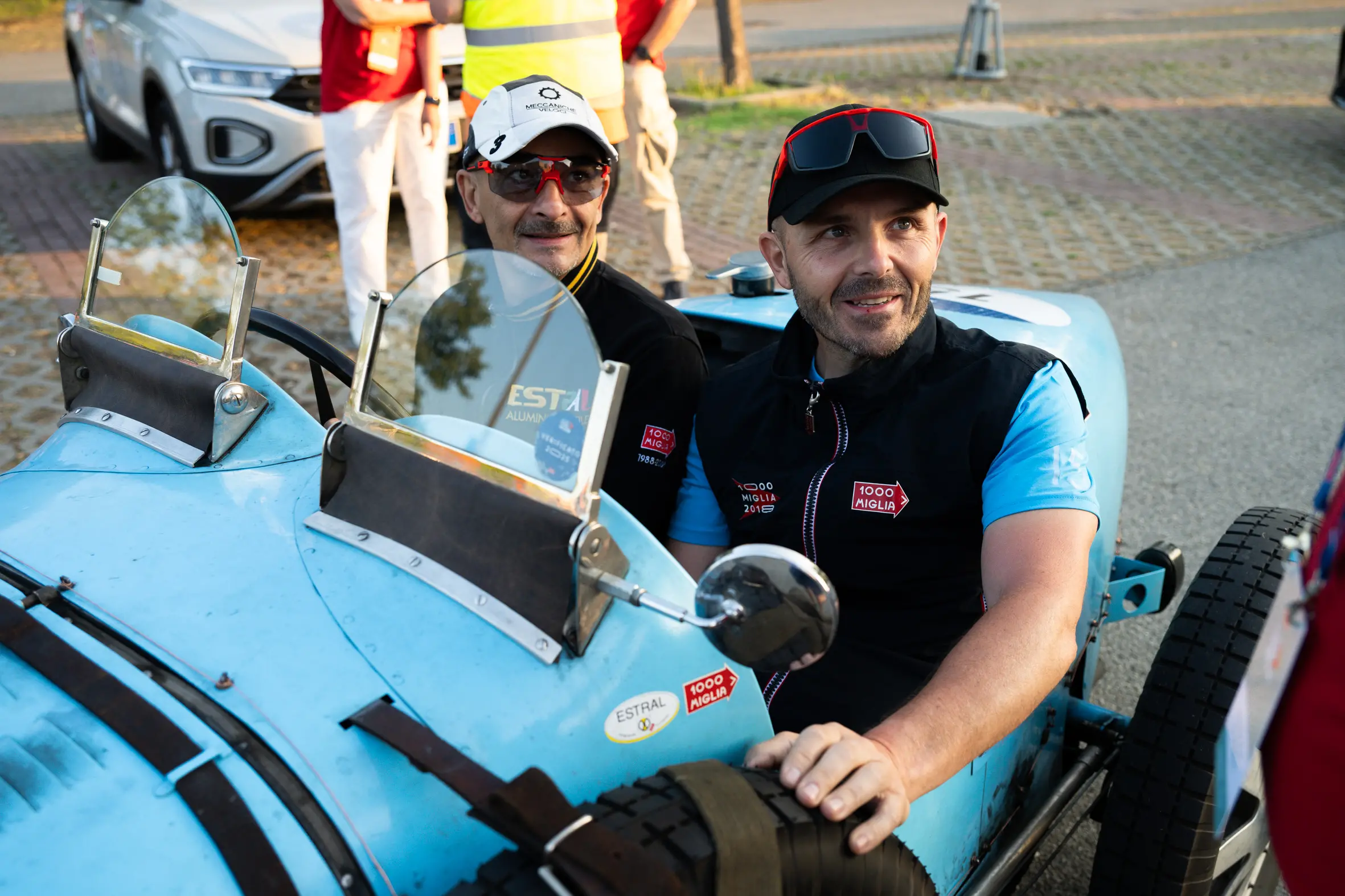 Mille Miglia 2025, la partenza da Bologna