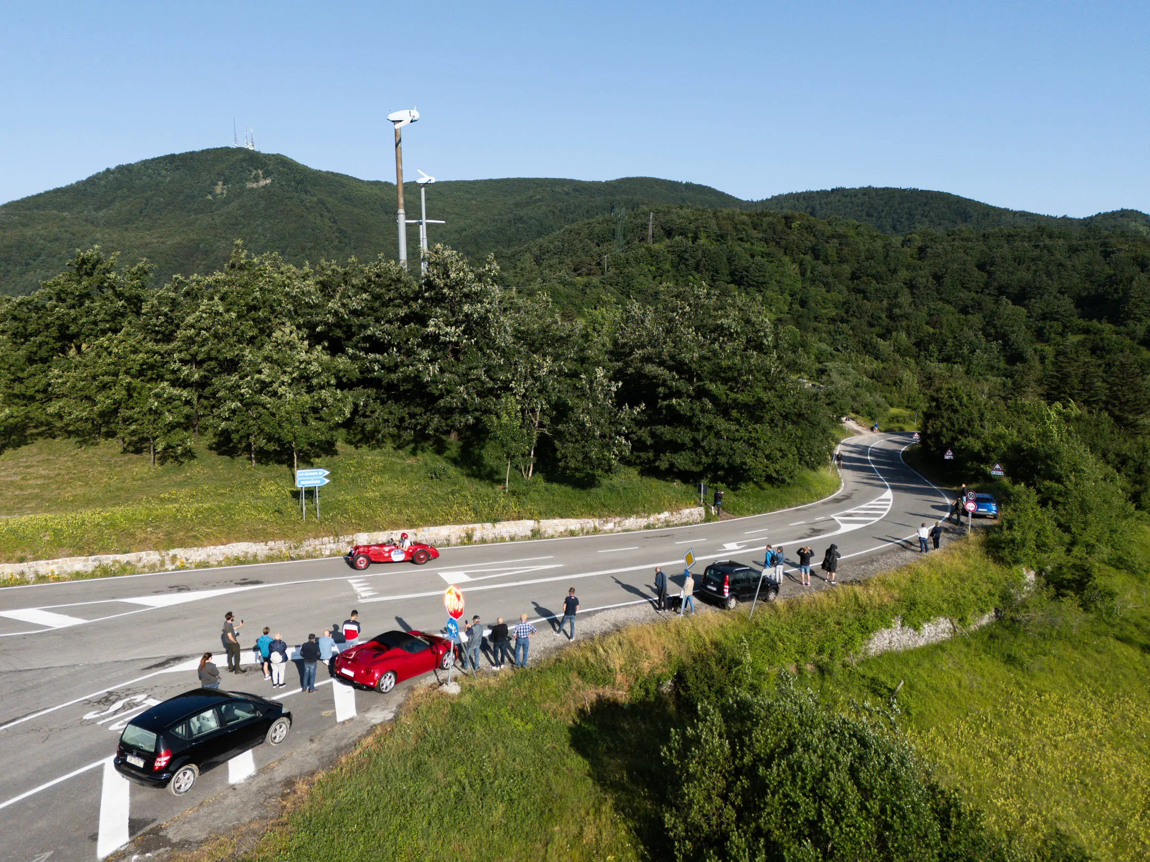 Mille Miglia 2025, il passo della Raticosa