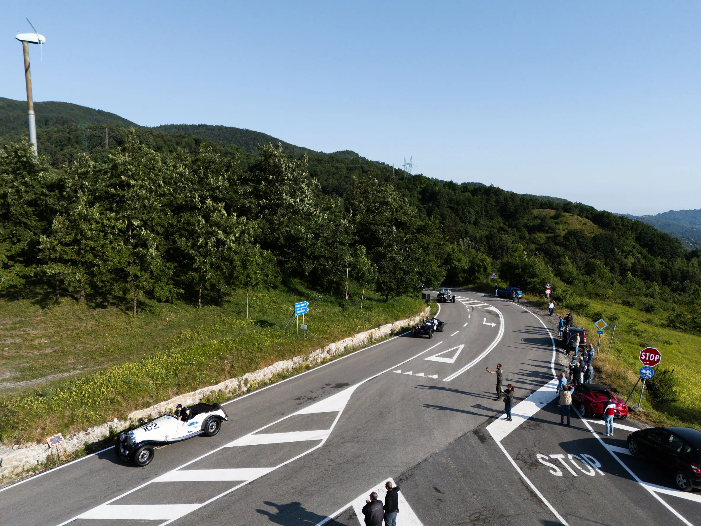 Mille Miglia 2025, il passo della Raticosa