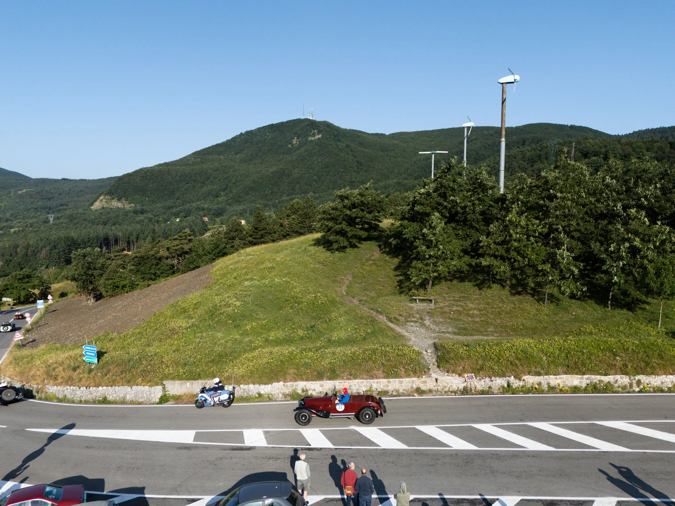 Mille Miglia 2025, il passo della Raticosa