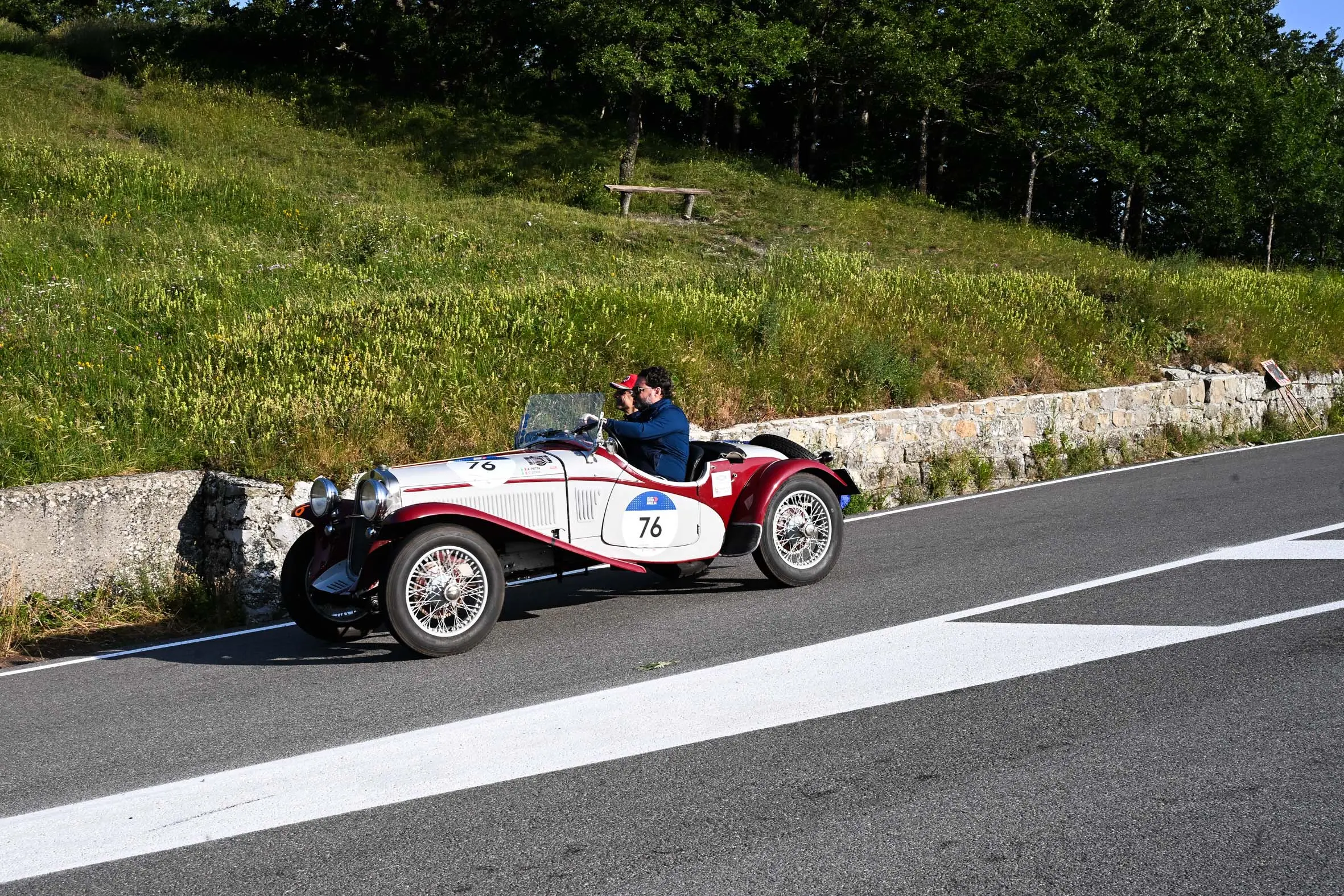 Mille Miglia 2025, il passo della Raticosa