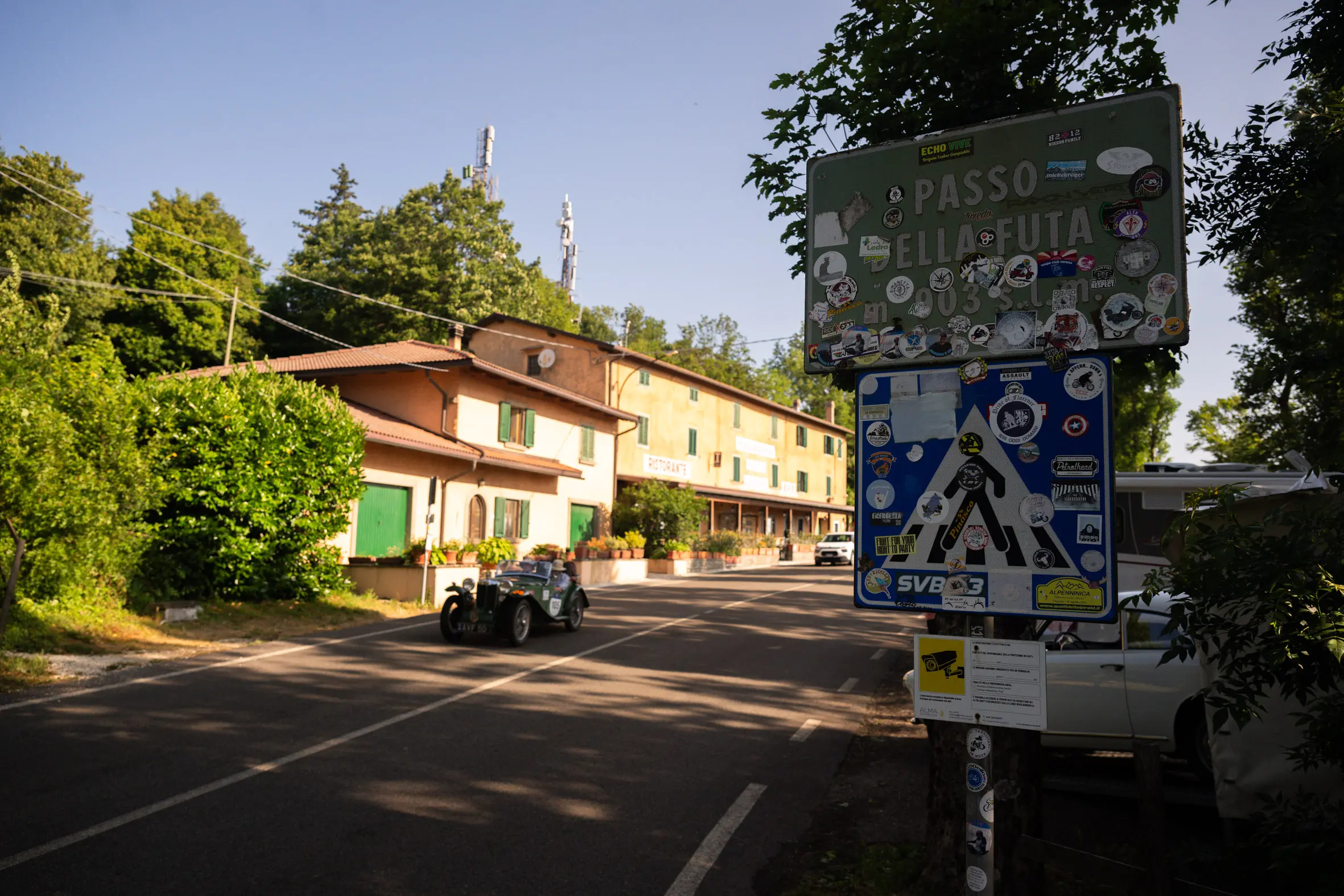 Mille Miglia 2025, il passo della Futa