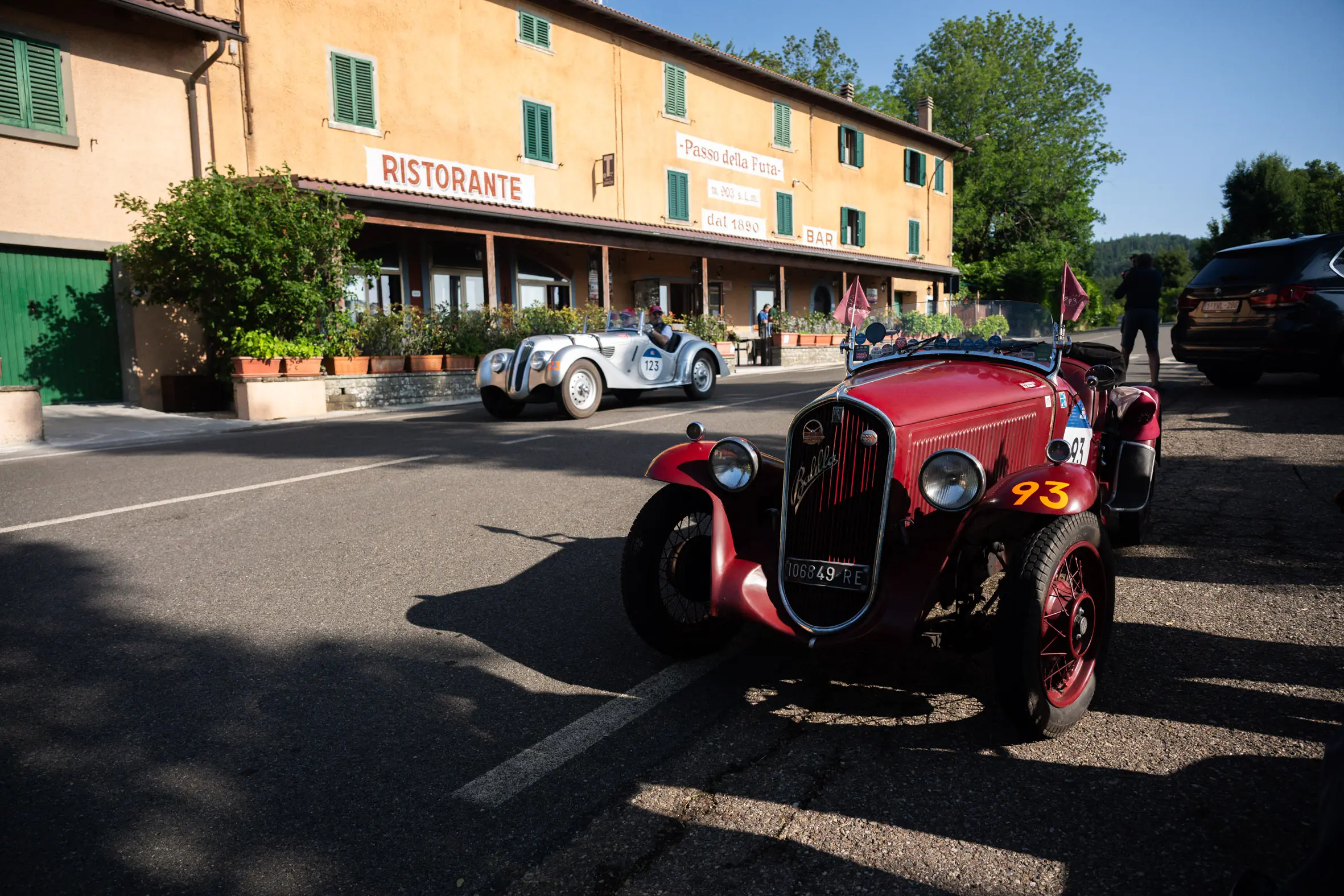 Mille Miglia 2025, il passo della Futa