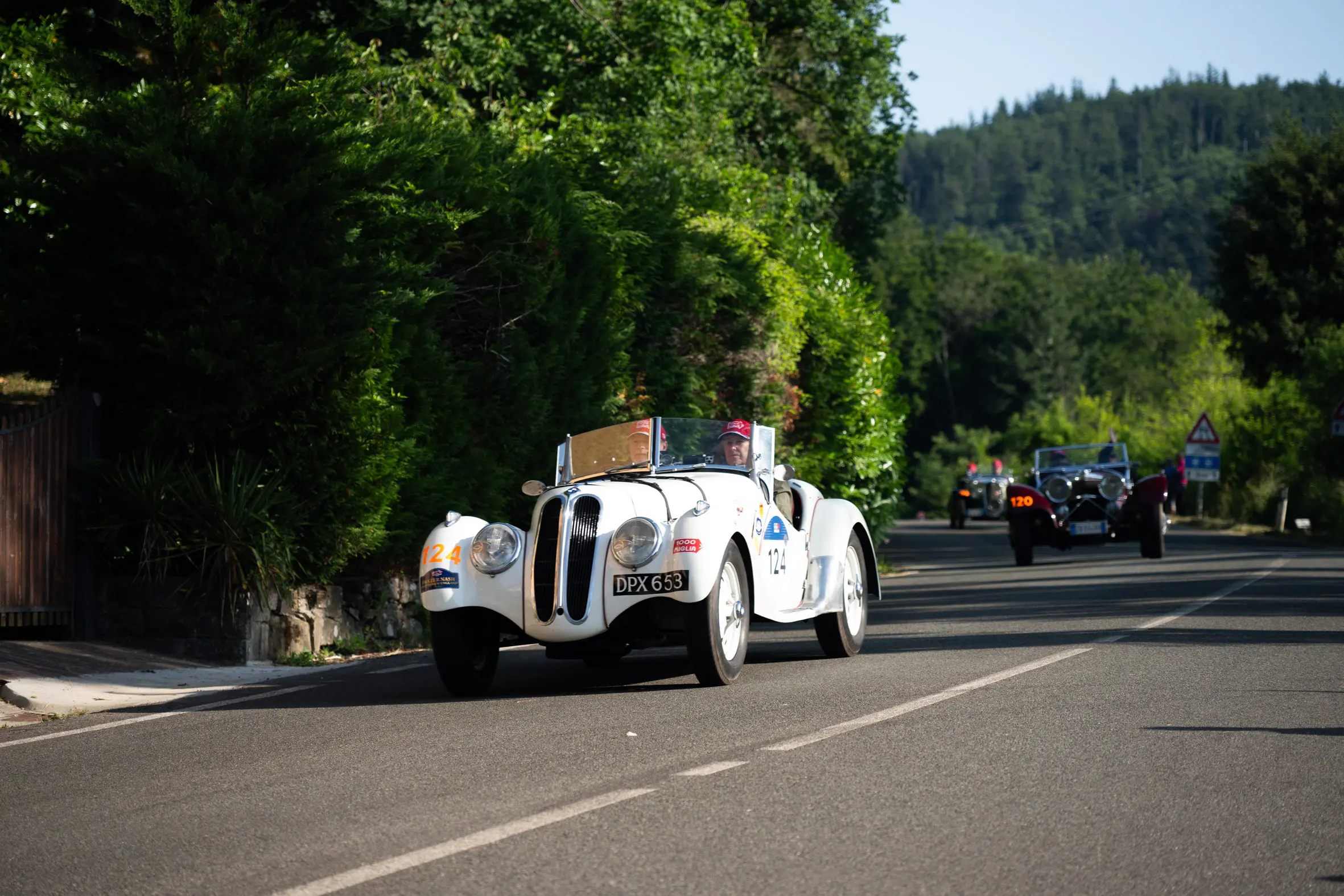 Mille Miglia 2025, il passo della Futa