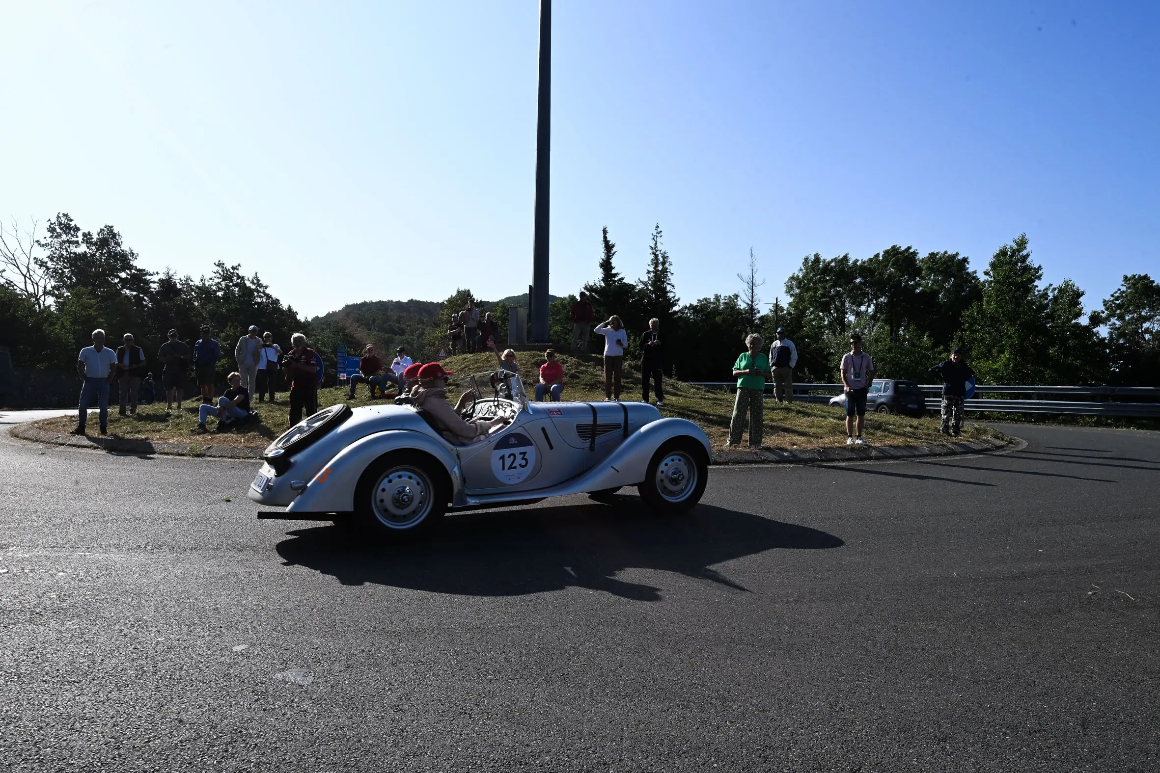 Mille Miglia 2025, il passo della Futa