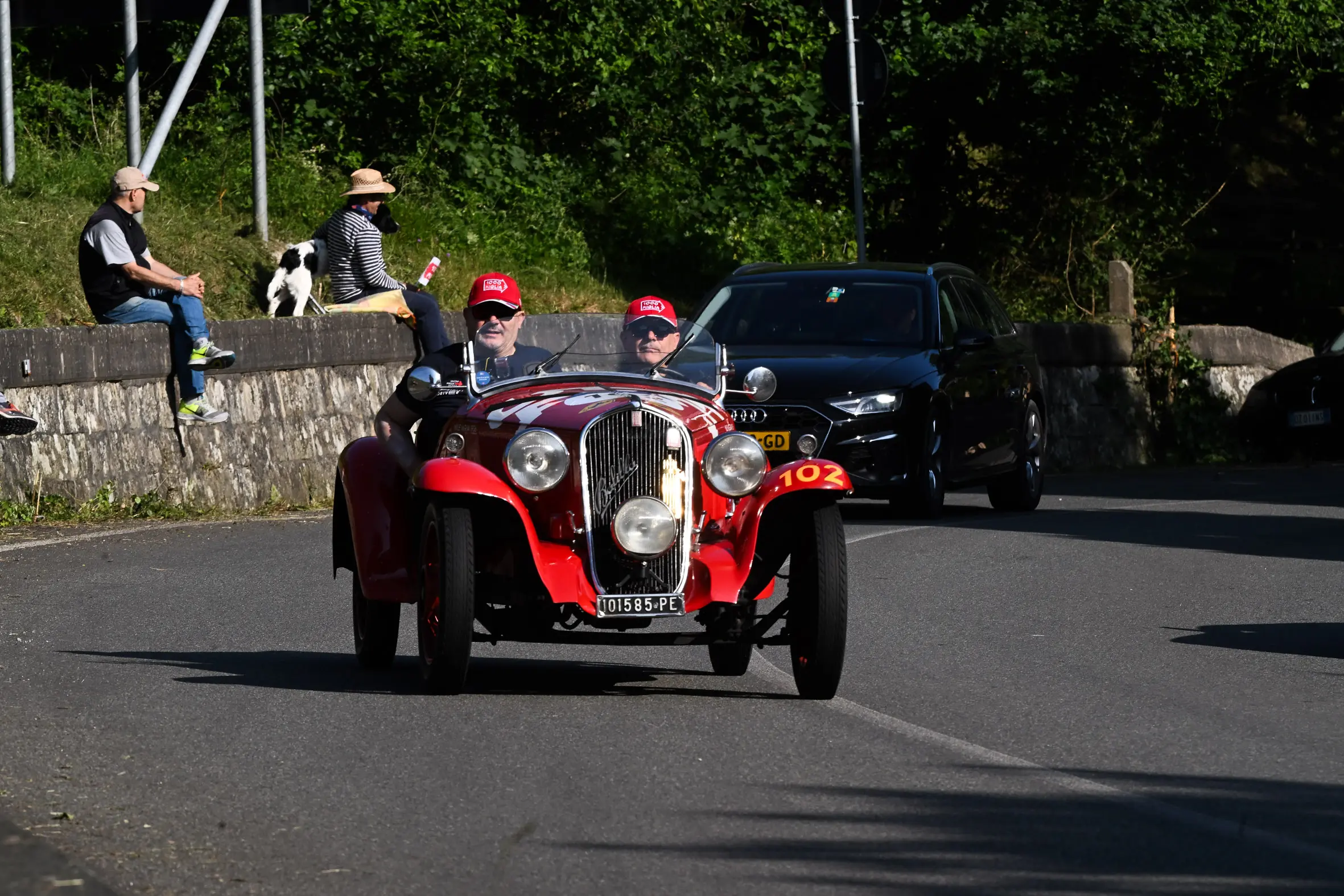Mille Miglia 2025, il passo della Futa