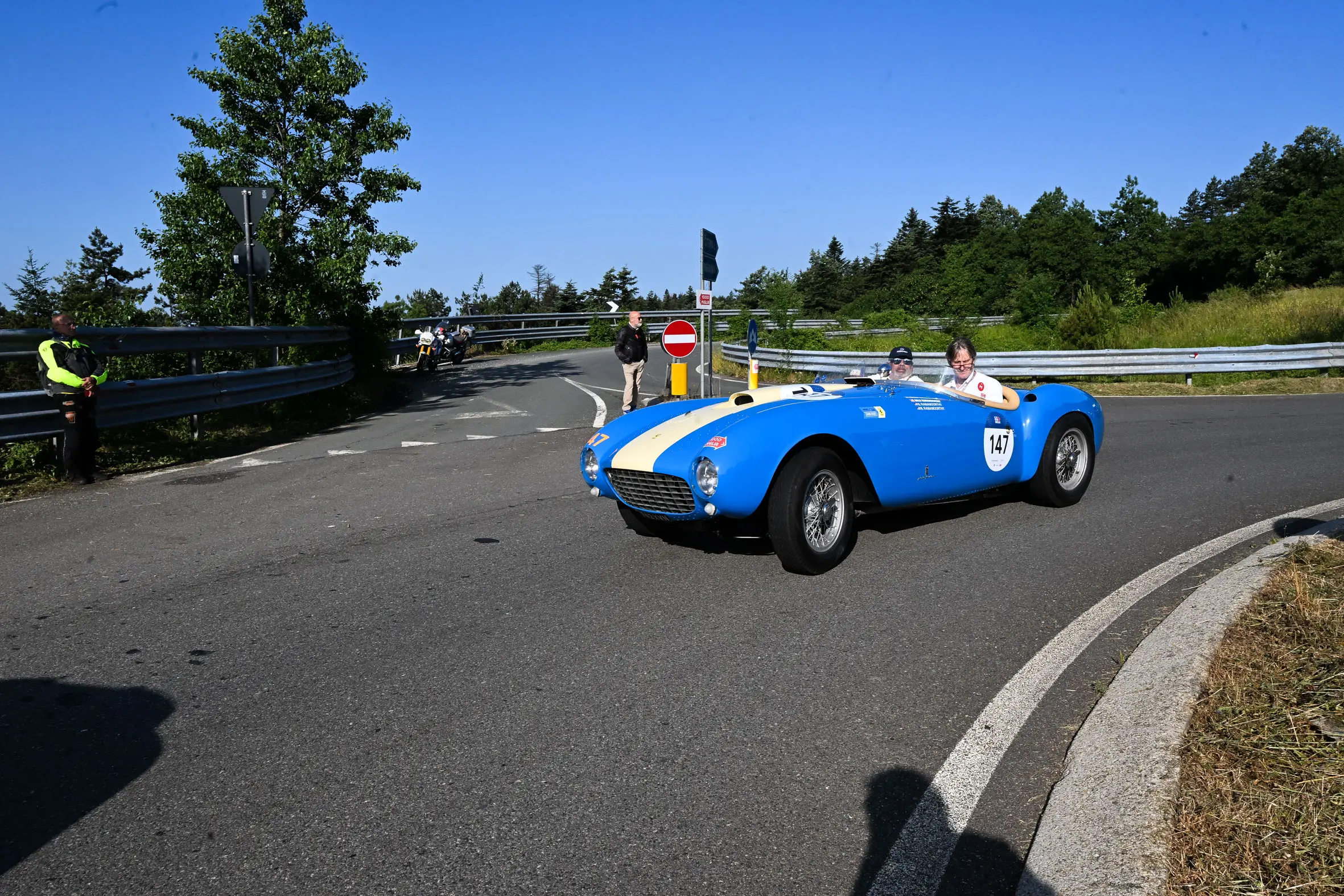 Mille Miglia 2025, il passo della Futa