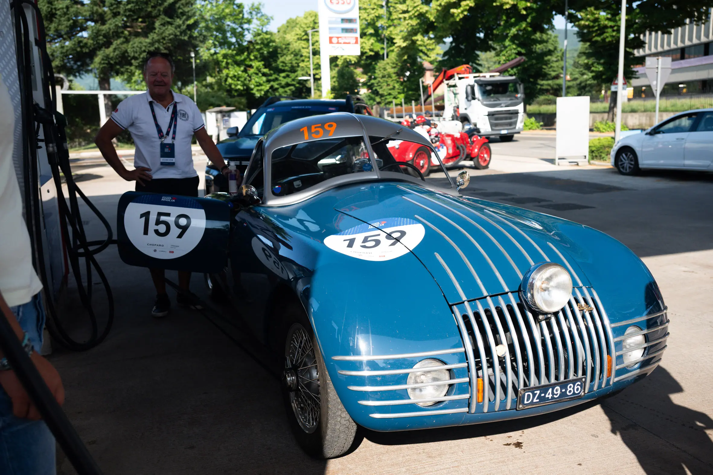 Mille Miglia 2025, la sosta rifornimento nel Mugello