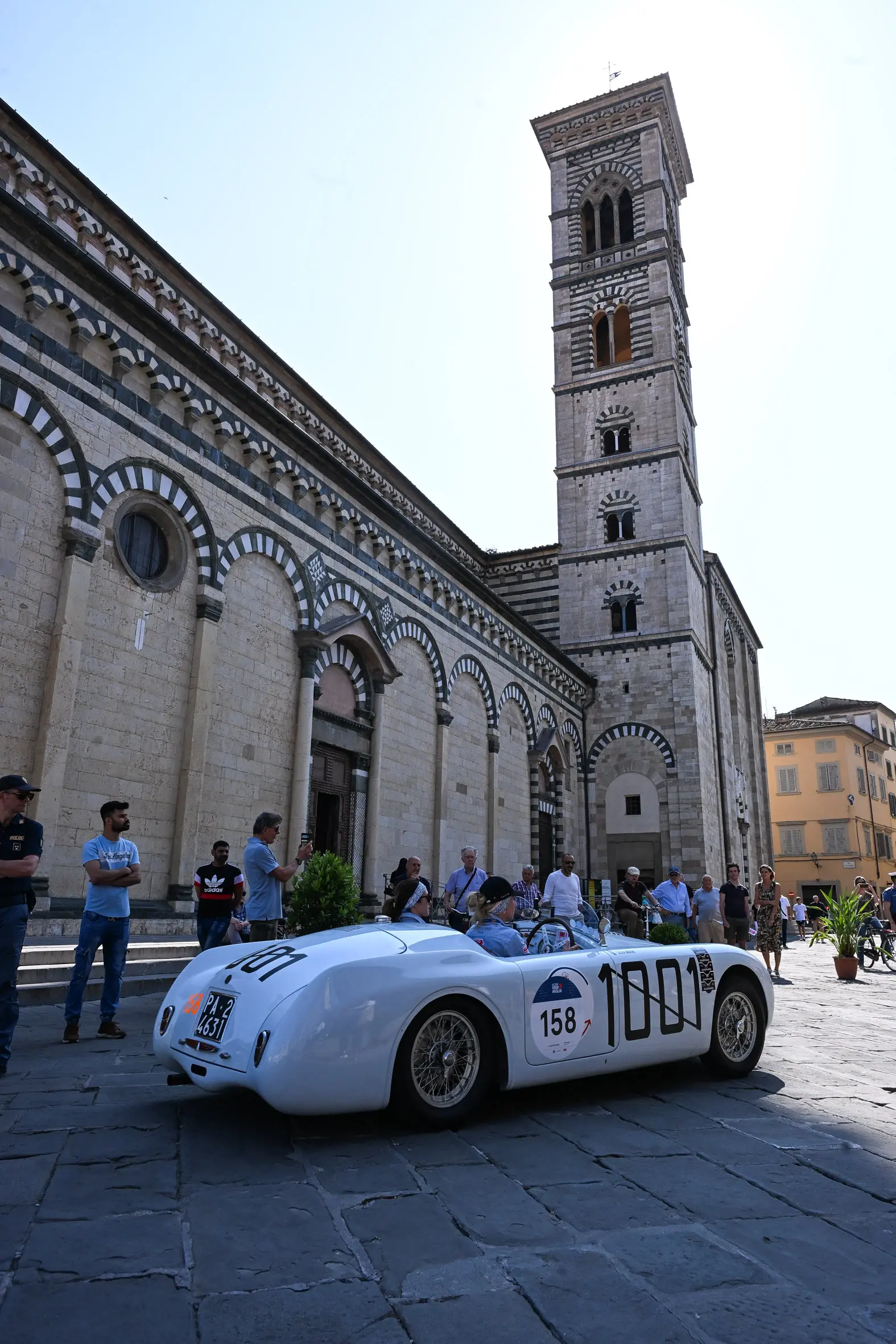 Mille Miglia 2025, il passaggio da Prato