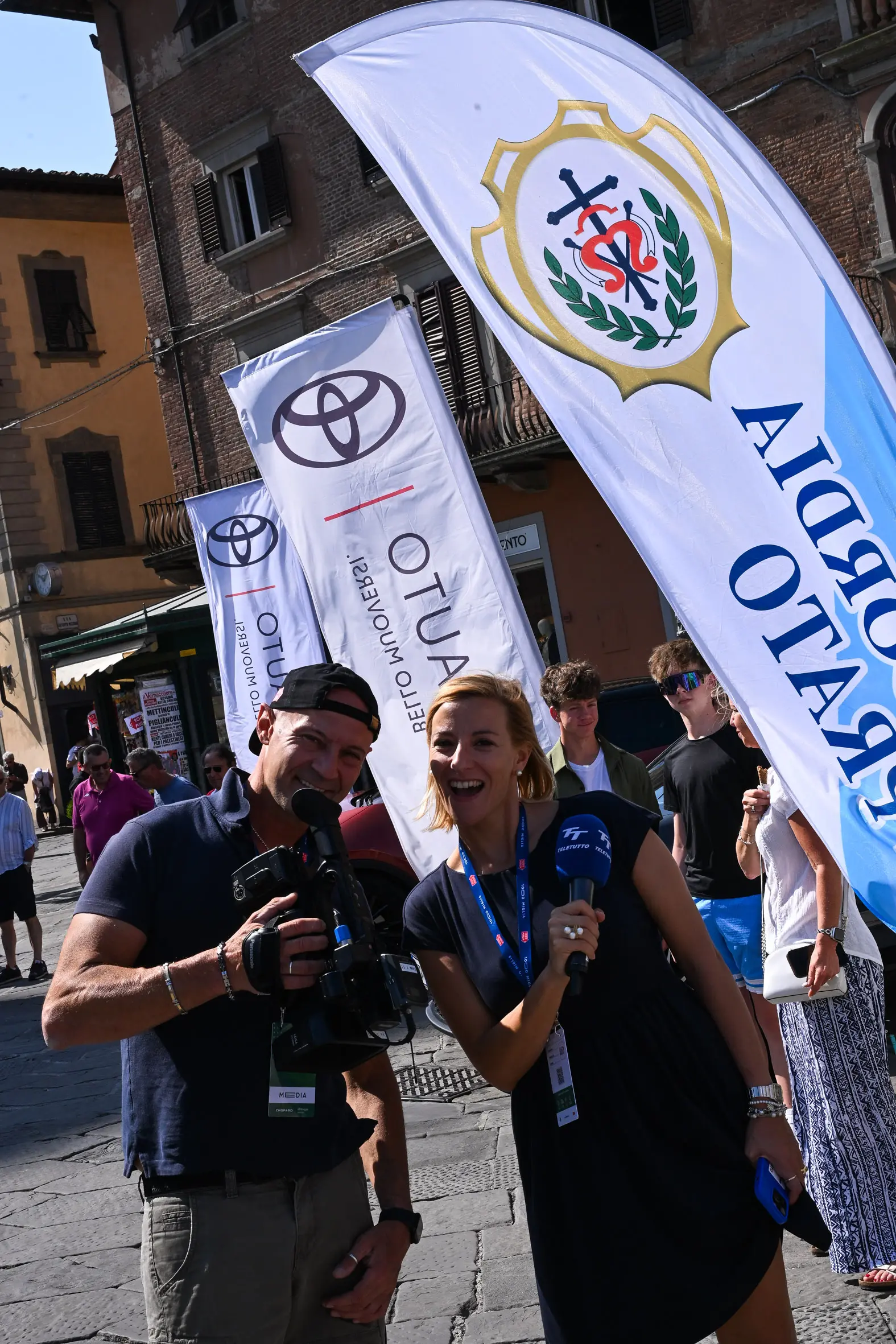 Mille Miglia 2025, il passaggio da Prato