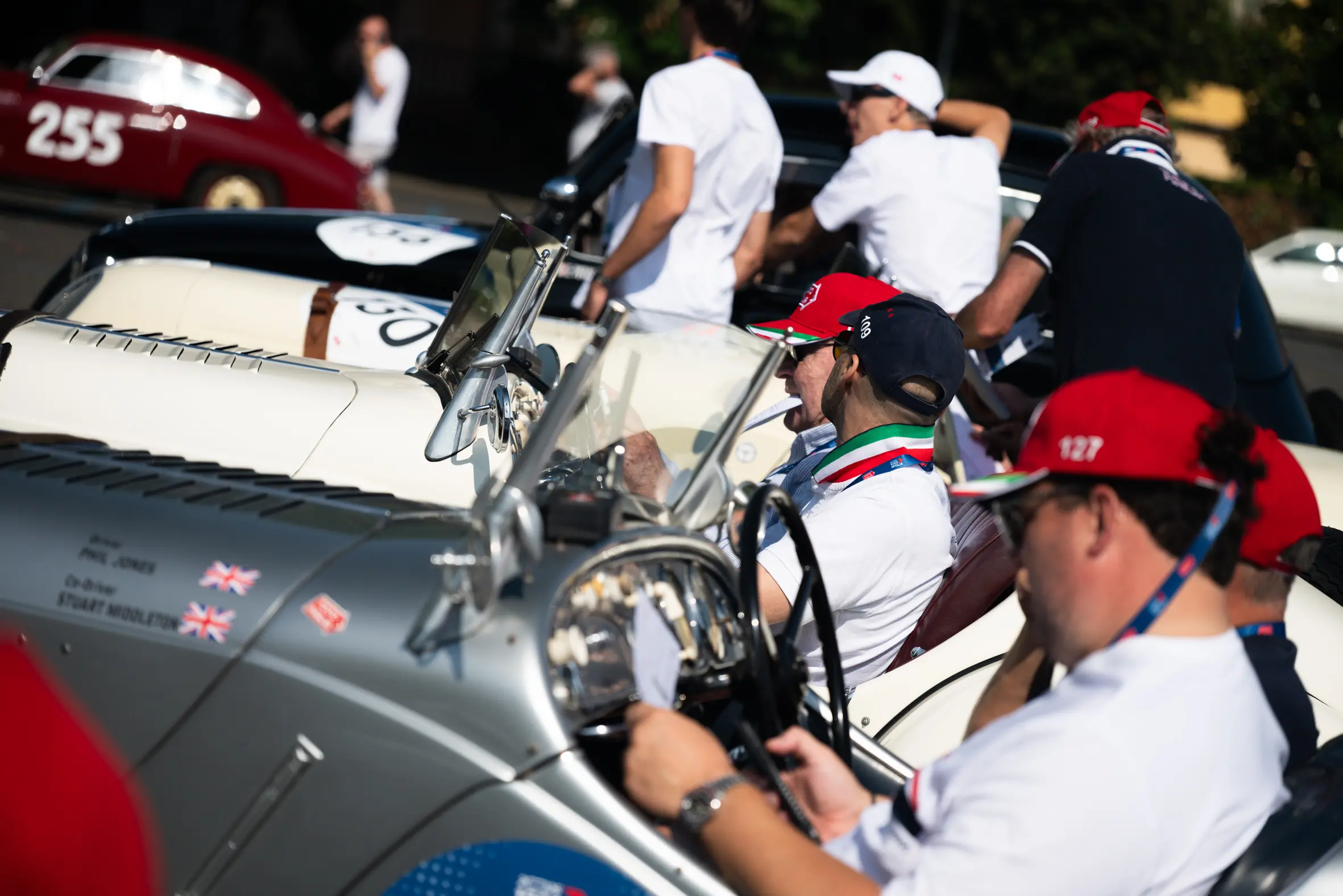 Mille Miglia 2025, il passaggio ex fabbrica Calamai