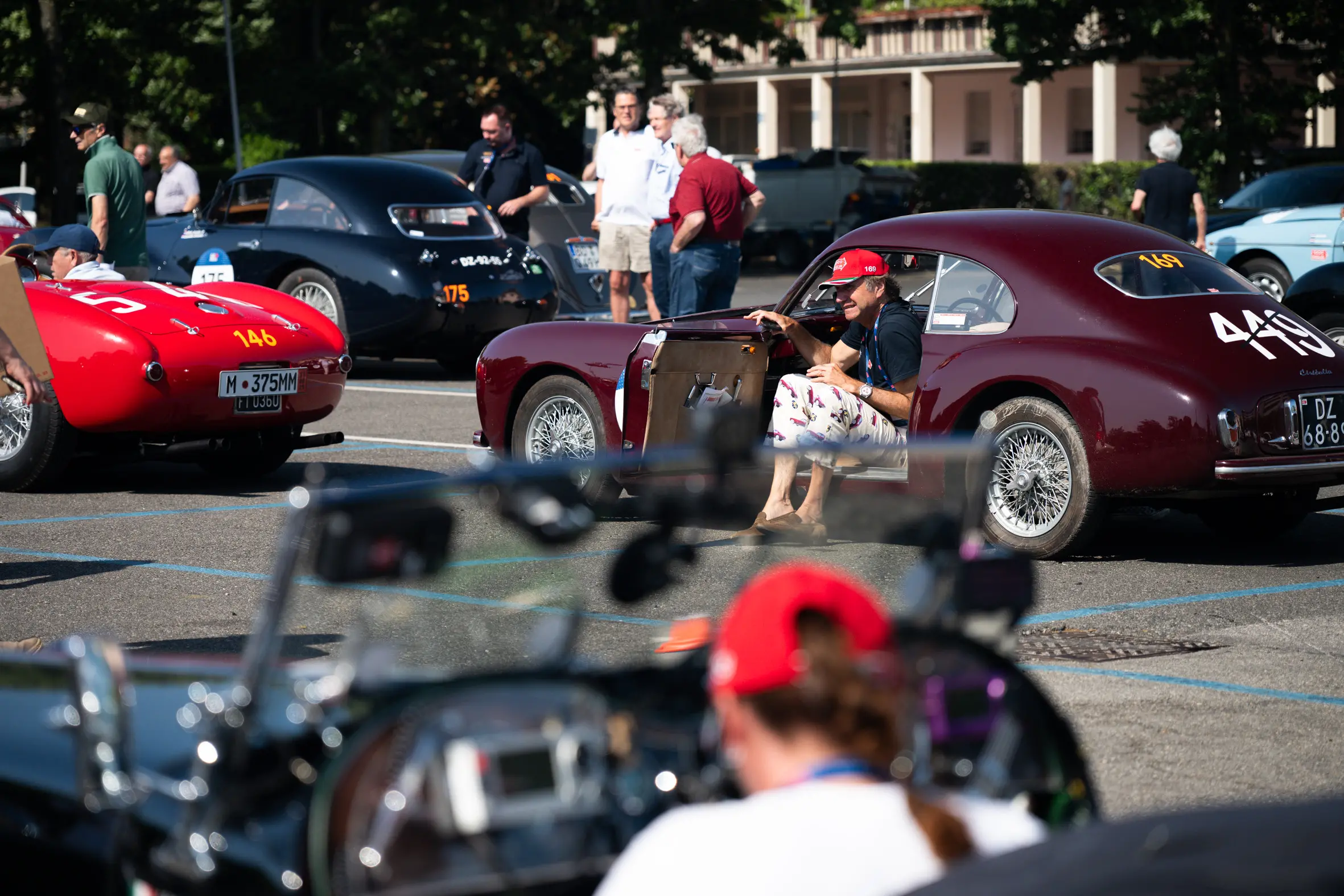 Mille Miglia 2025, il passaggio ex fabbrica Calamai