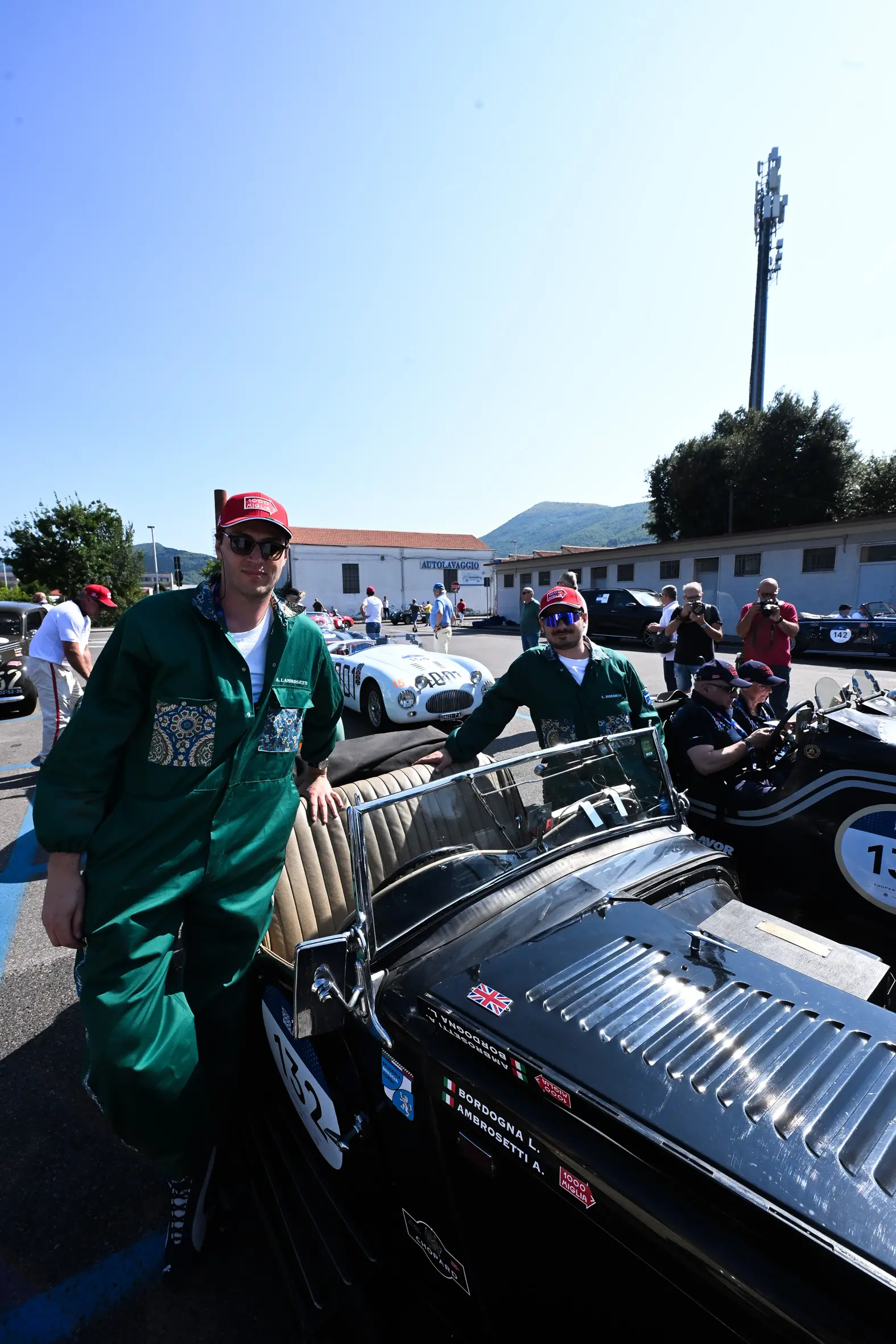 Mille Miglia 2025, il passaggio ex fabbrica Calamai