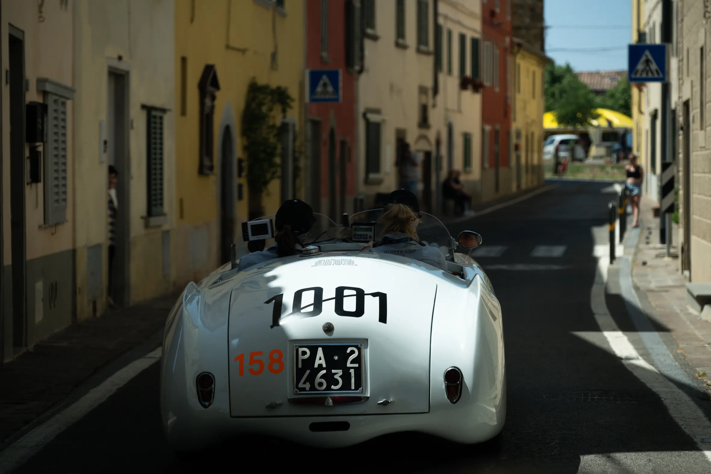 Mille Miglia 2025, il passaggio da Barberino Val D'elsa
