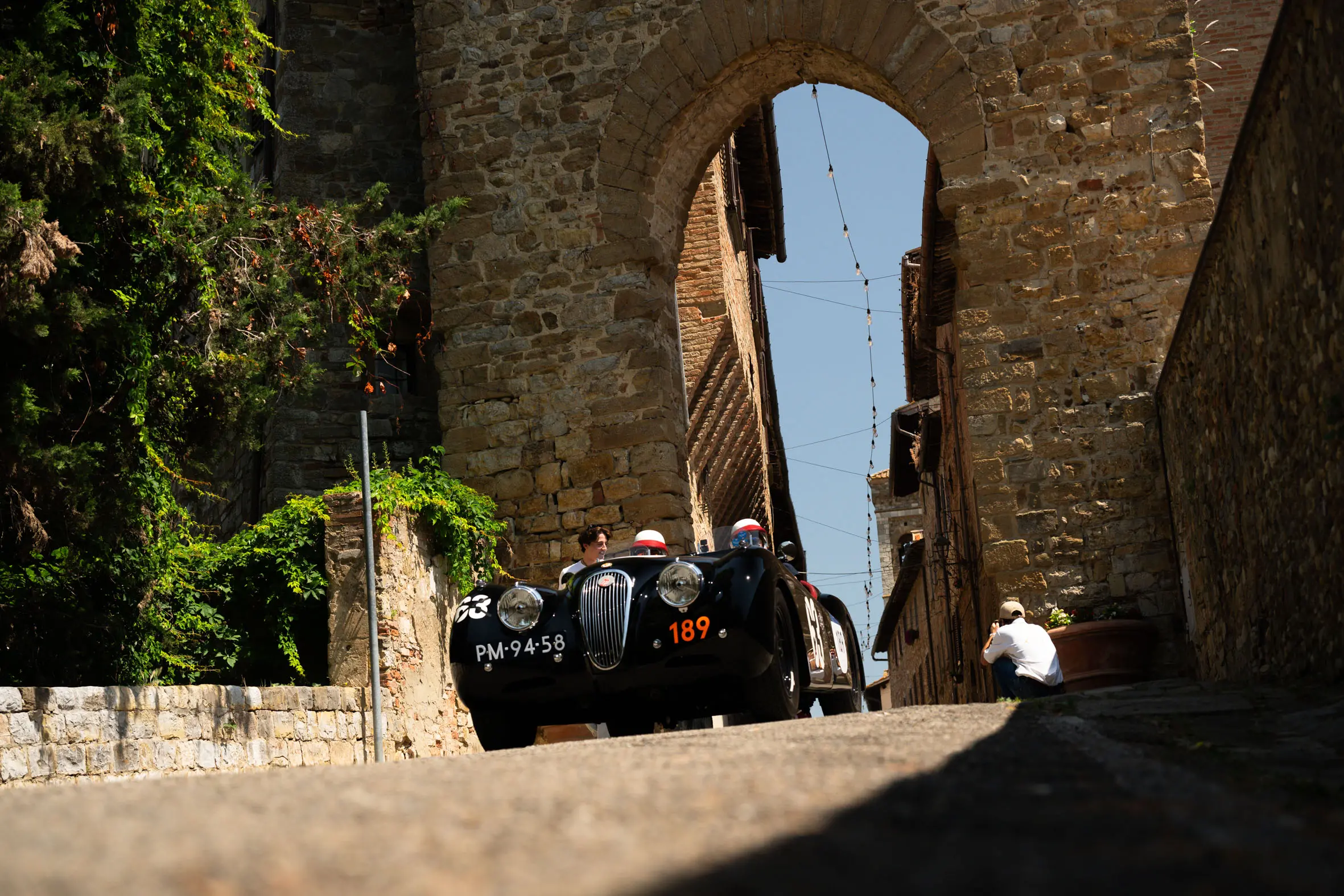 Mille Miglia 2025, il passaggio da Barberino Val D'elsa