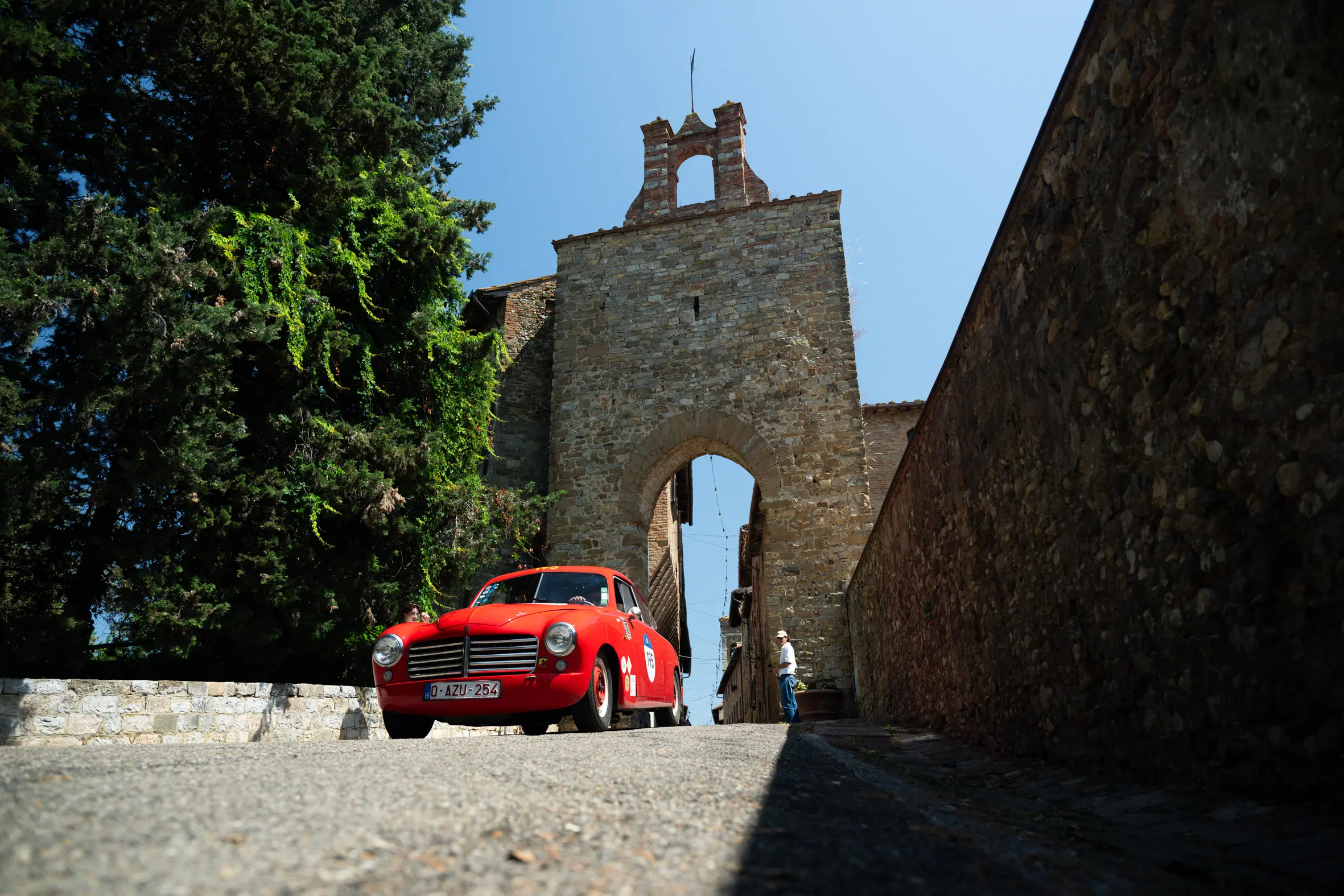 Mille Miglia 2025, il passaggio da Barberino Val D'elsa