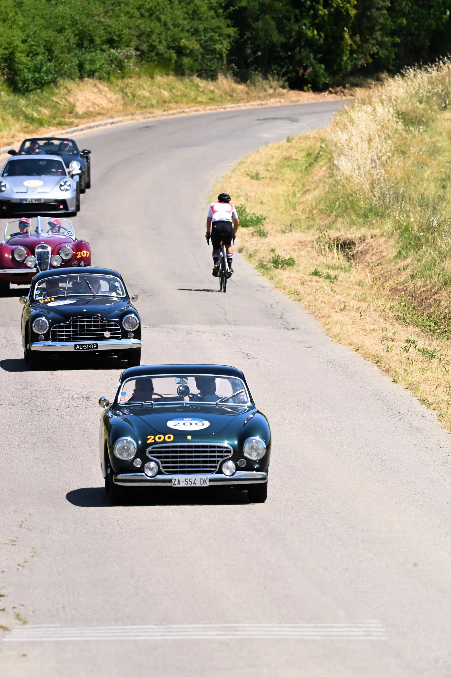 Mille Miglia 2025, il passaggio da Sant'Appiano