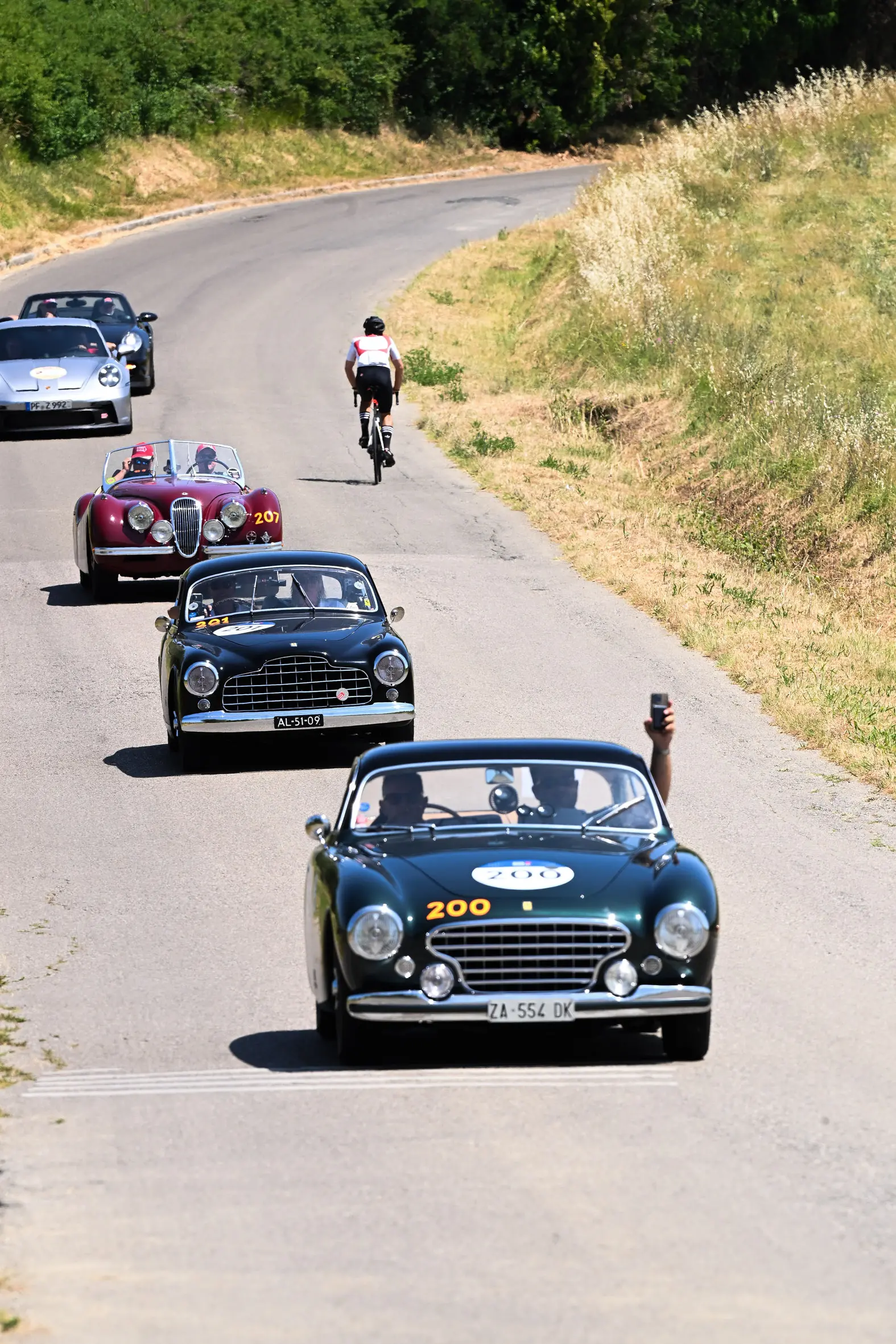 Mille Miglia 2025, il passaggio da Sant'Appiano