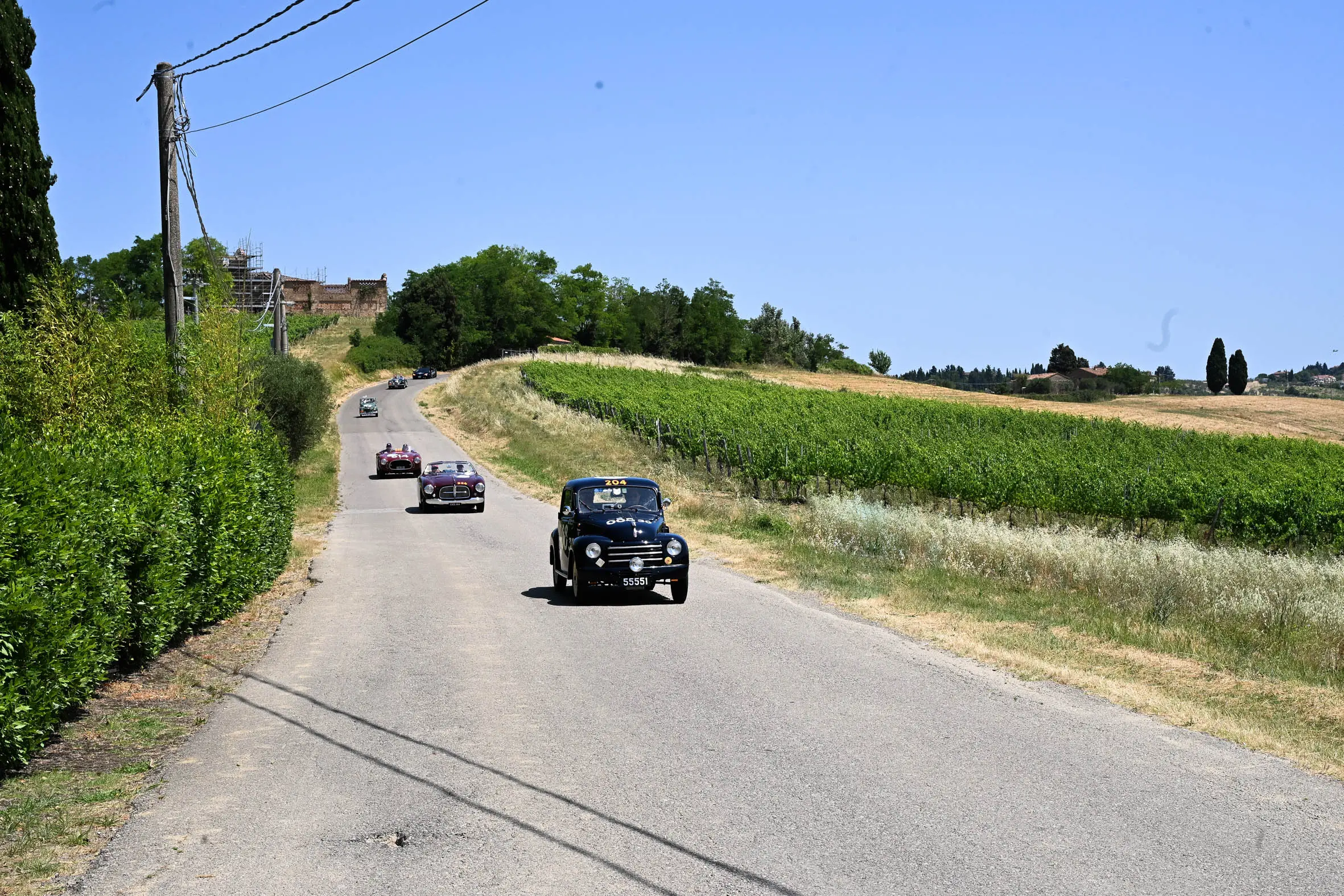 Mille Miglia 2025, il passaggio da Sant'Appiano