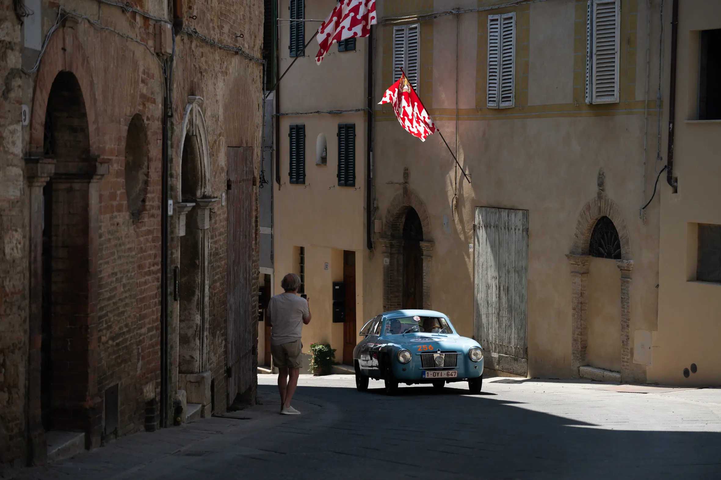 Mille Miglia 2025, il passaggio da San Quirico