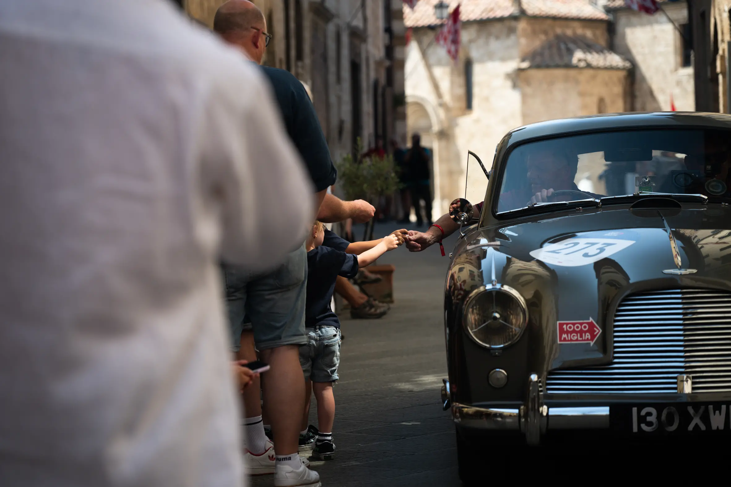 Mille Miglia 2025, il passaggio da San Quirico
