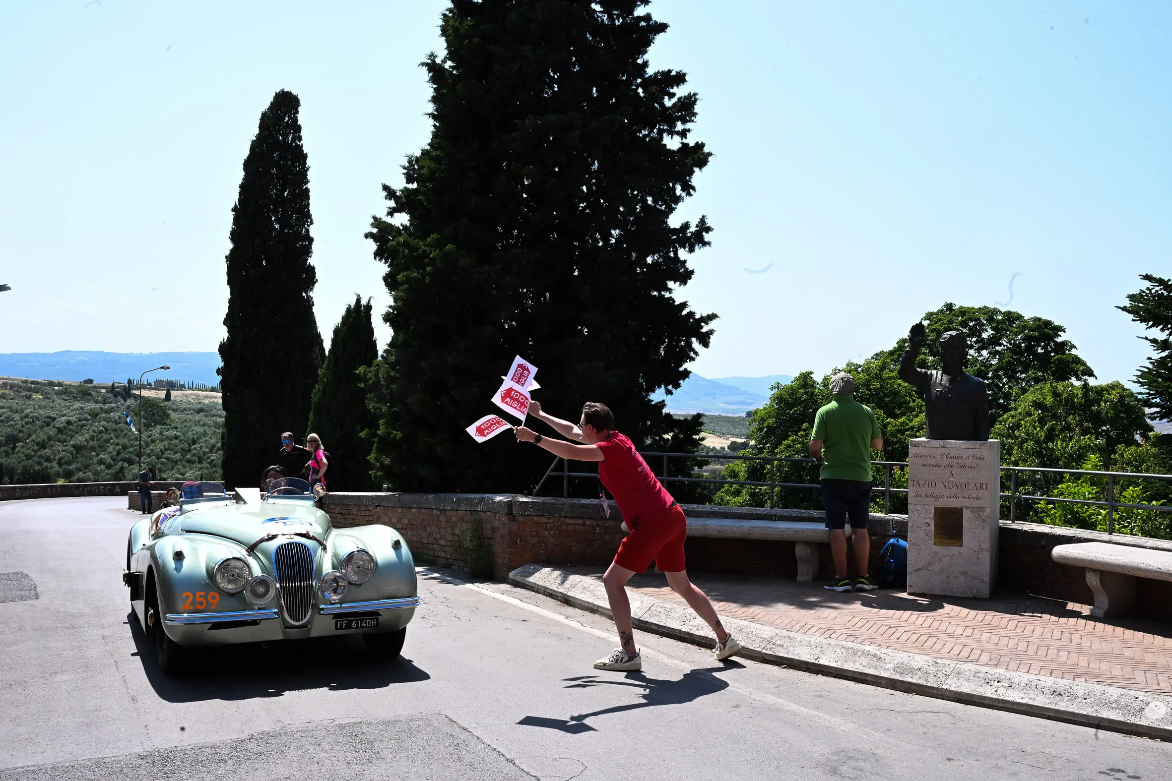 Mille Miglia 2025, il passaggio da San Quirico