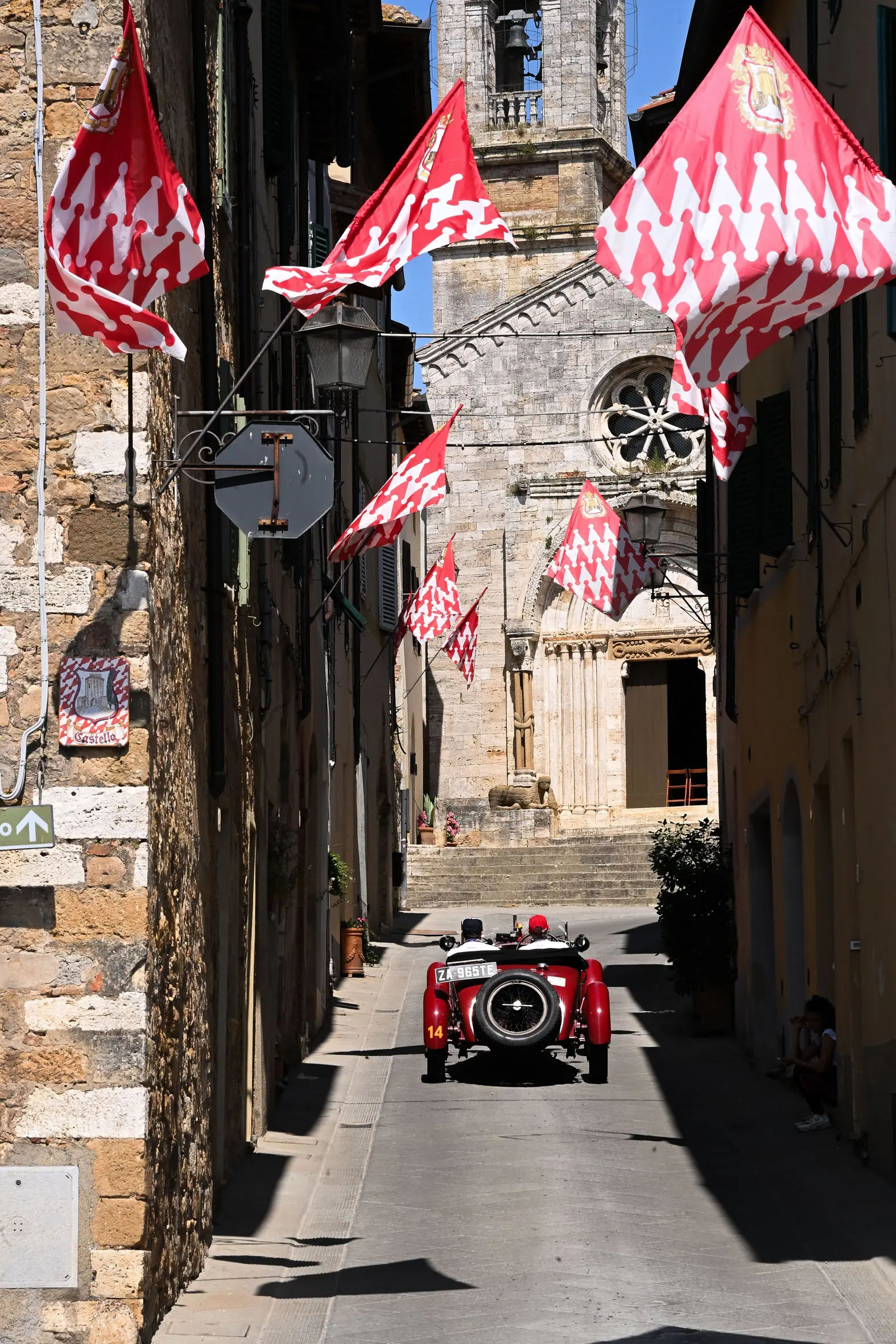 Mille Miglia 2025, il passaggio da San Quirico