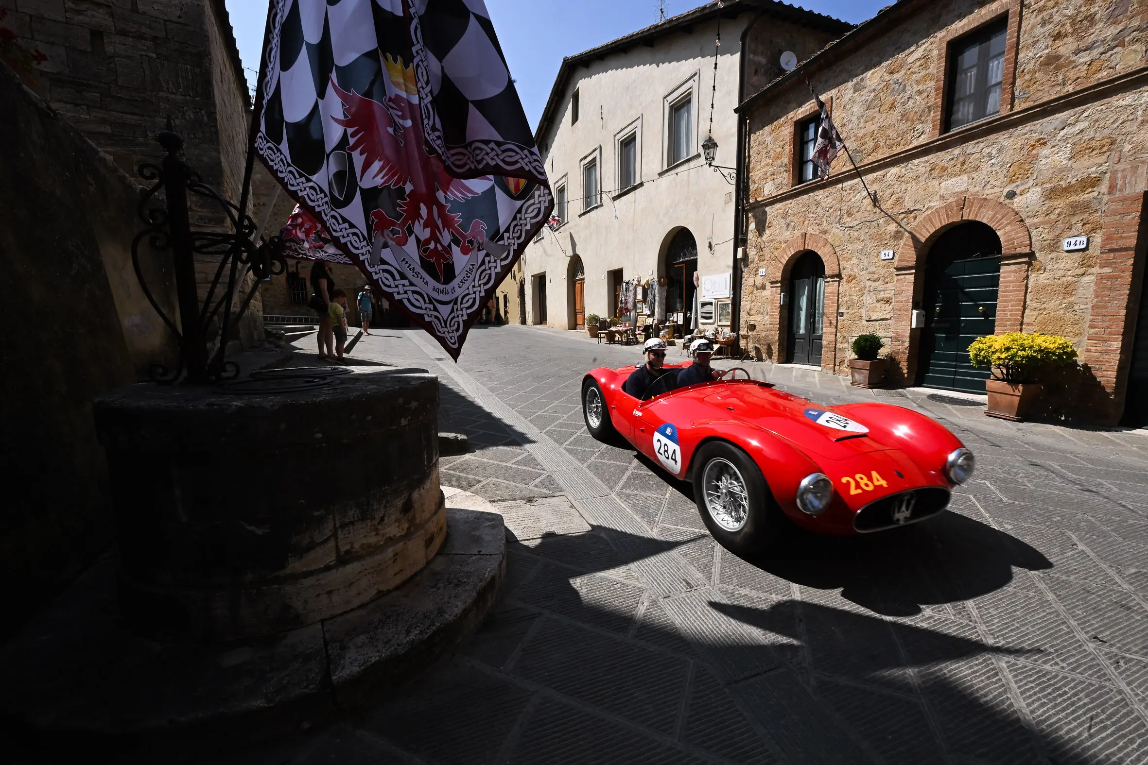 Mille Miglia 2025, il passaggio da San Quirico