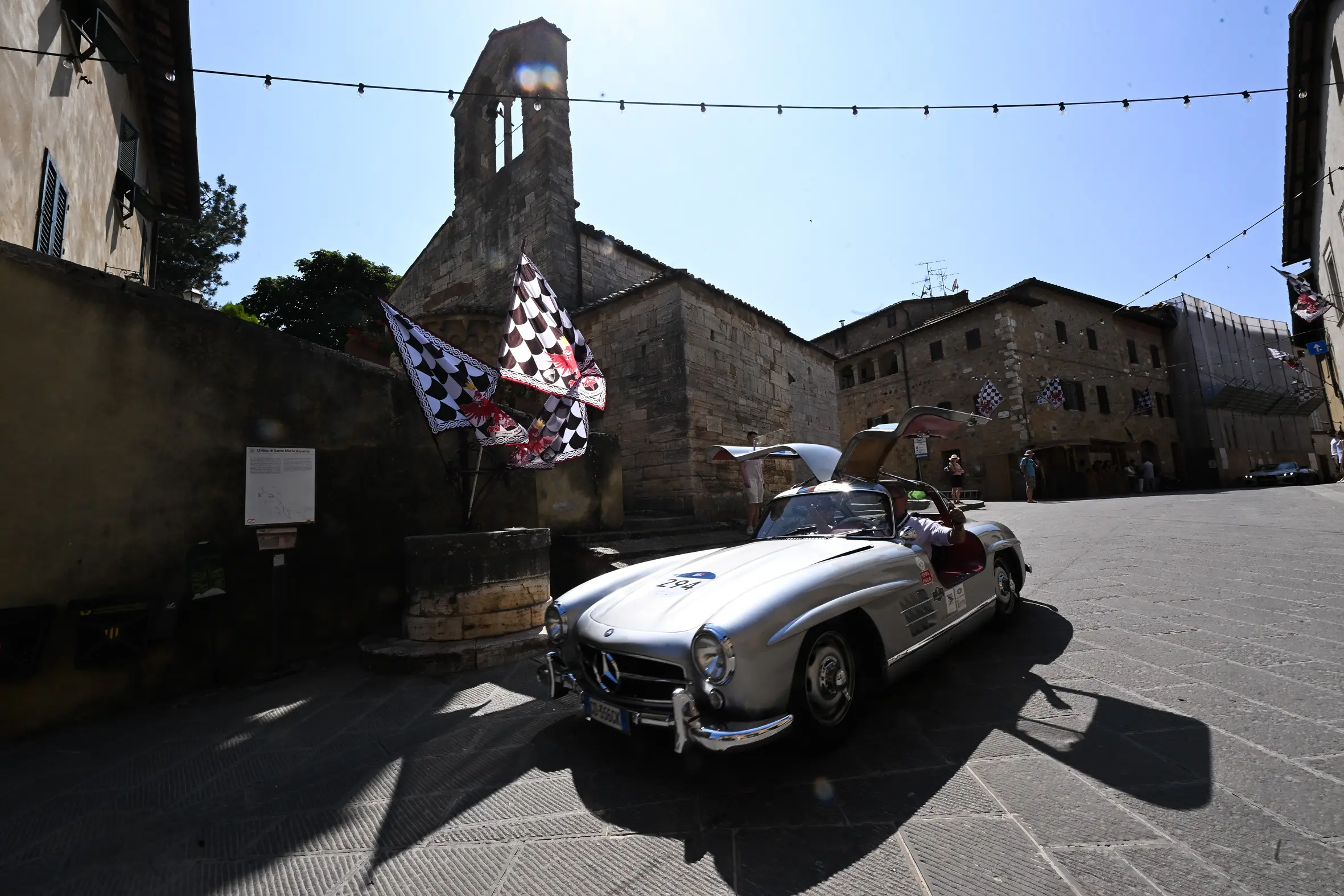 Mille Miglia 2025, il passaggio da San Quirico