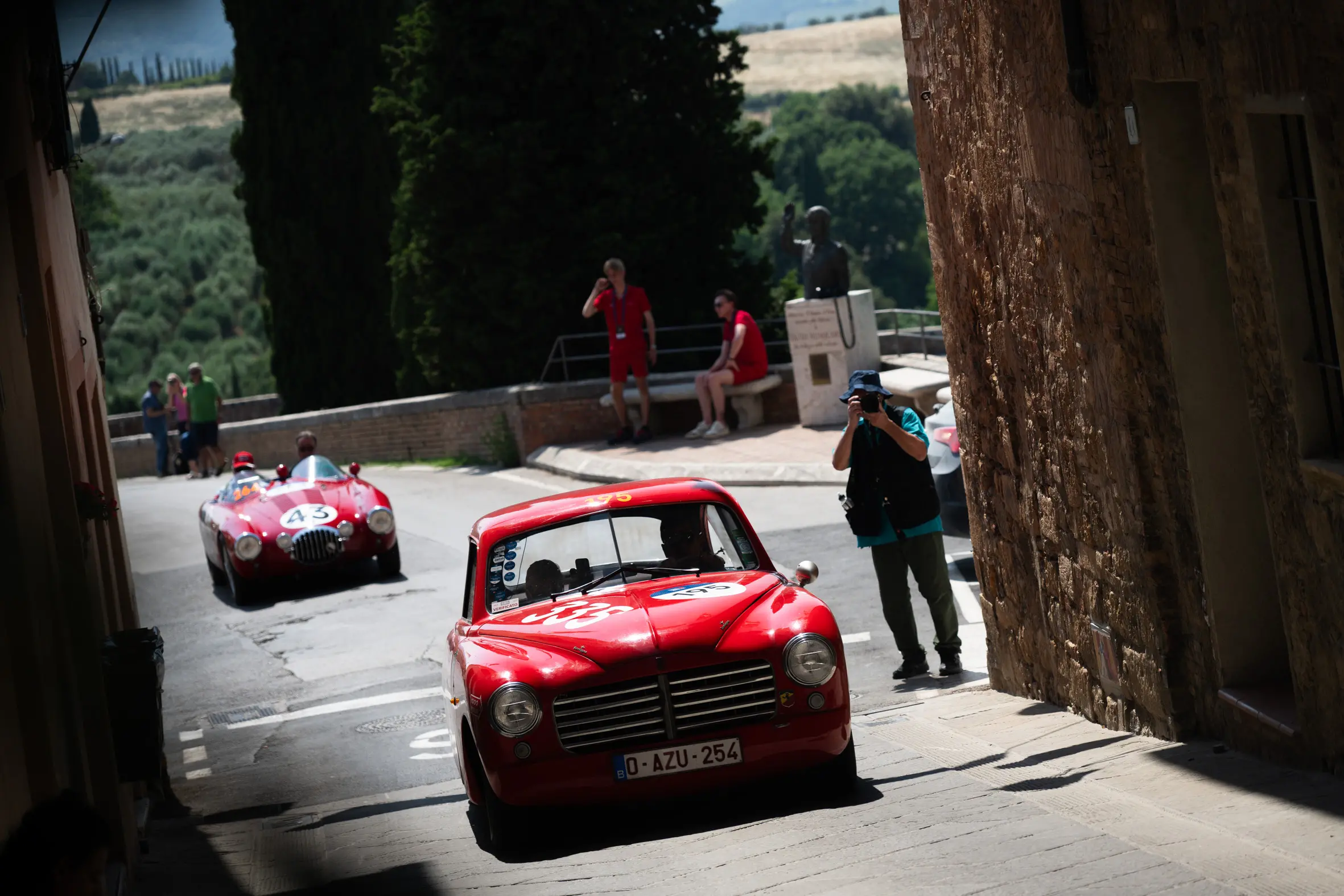 Mille Miglia 2025, il passaggio da San Quirico