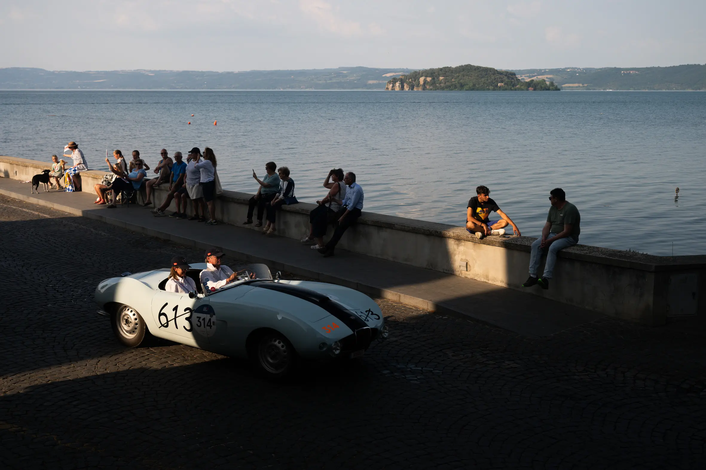 Mille Miglia 2025, il passaggio da Marta