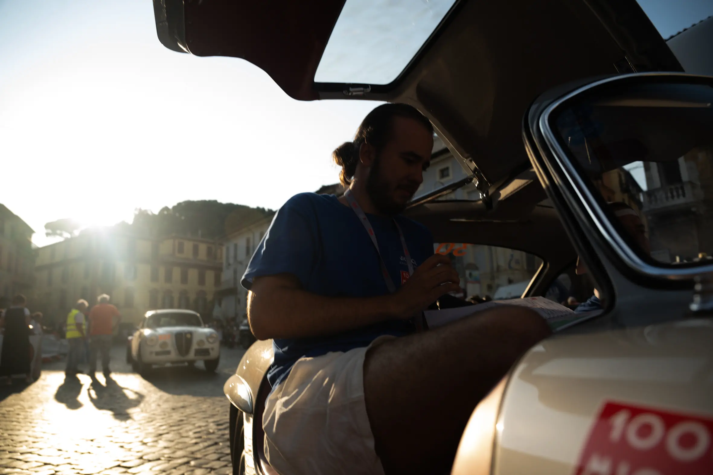 Mille Miglia 2025, il passaggio da Ronciglione