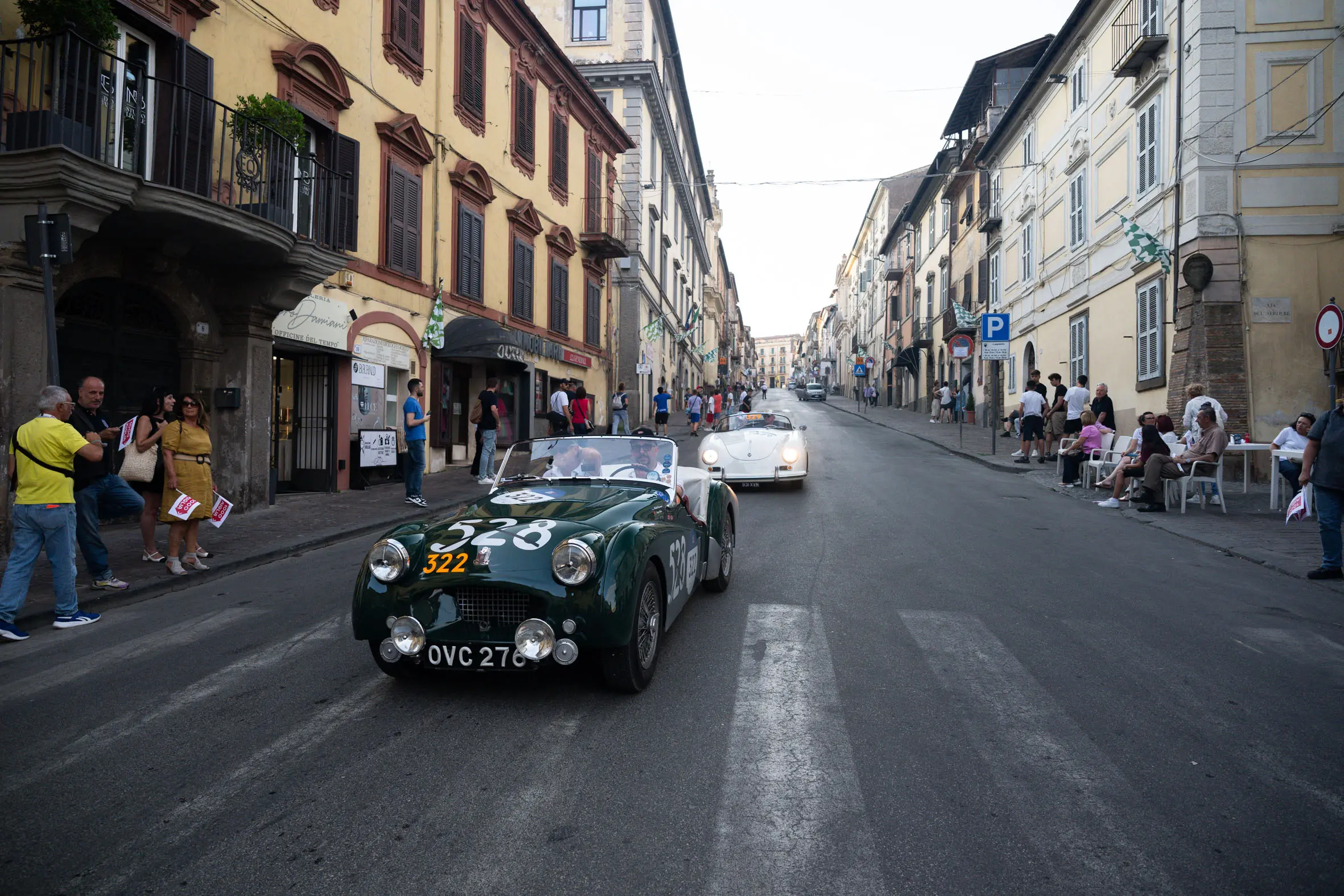 Mille Miglia 2025, il passaggio da Ronciglione