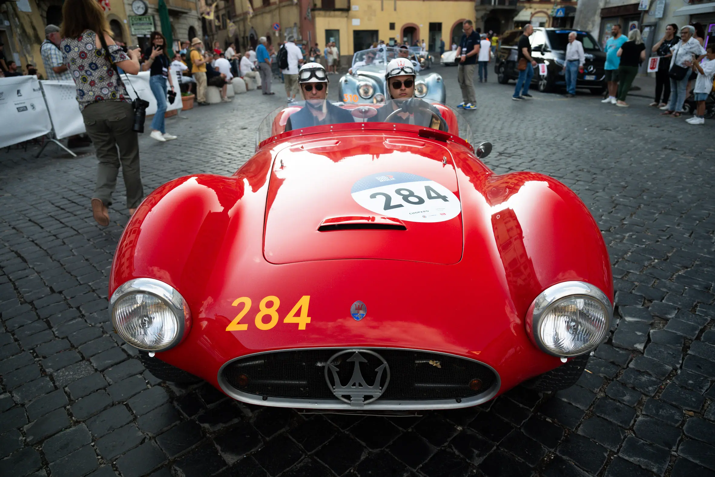 Mille Miglia 2025, il passaggio da Ronciglione