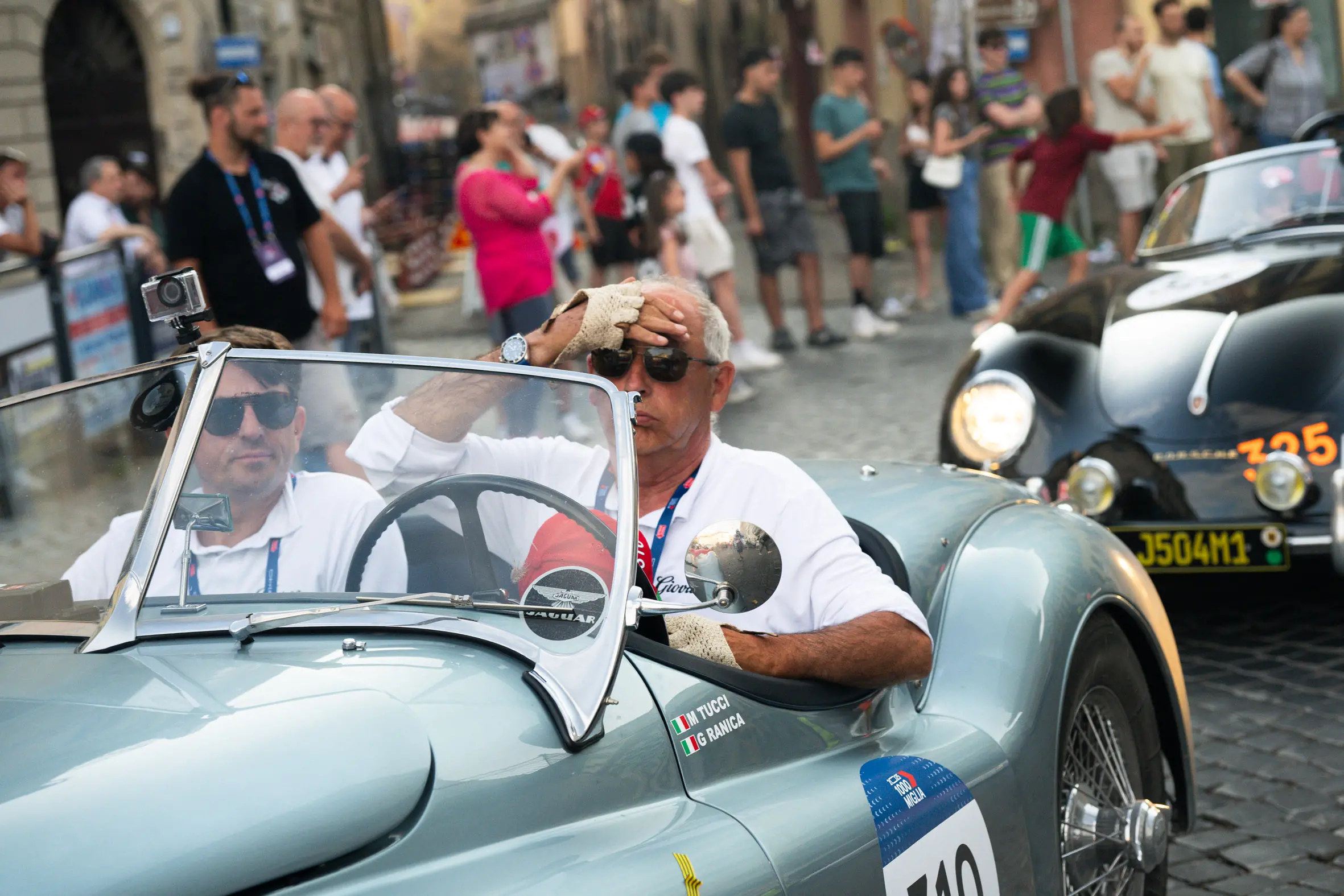 Mille Miglia 2025, il passaggio da Ronciglione