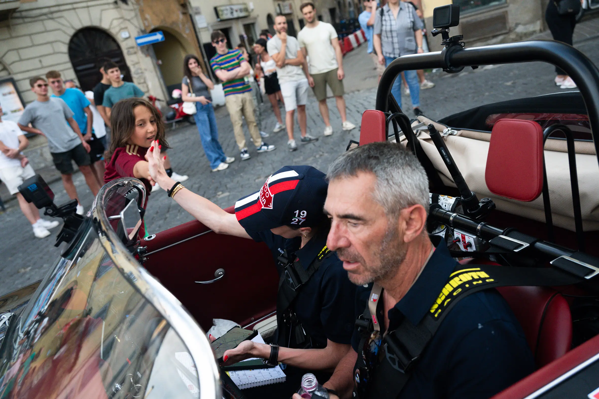 Mille Miglia 2025, il passaggio da Ronciglione
