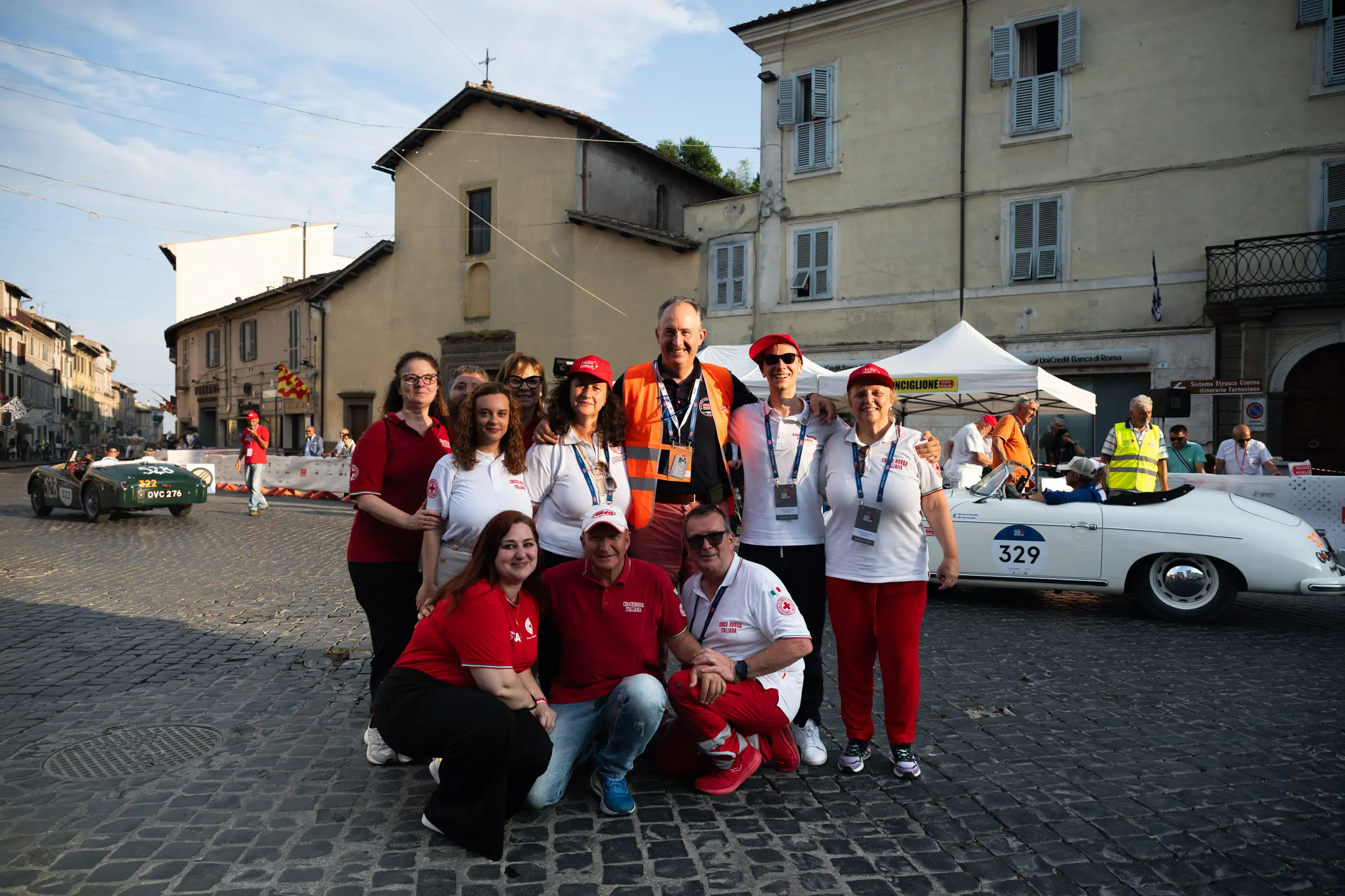 Mille Miglia 2025, il passaggio da Ronciglione