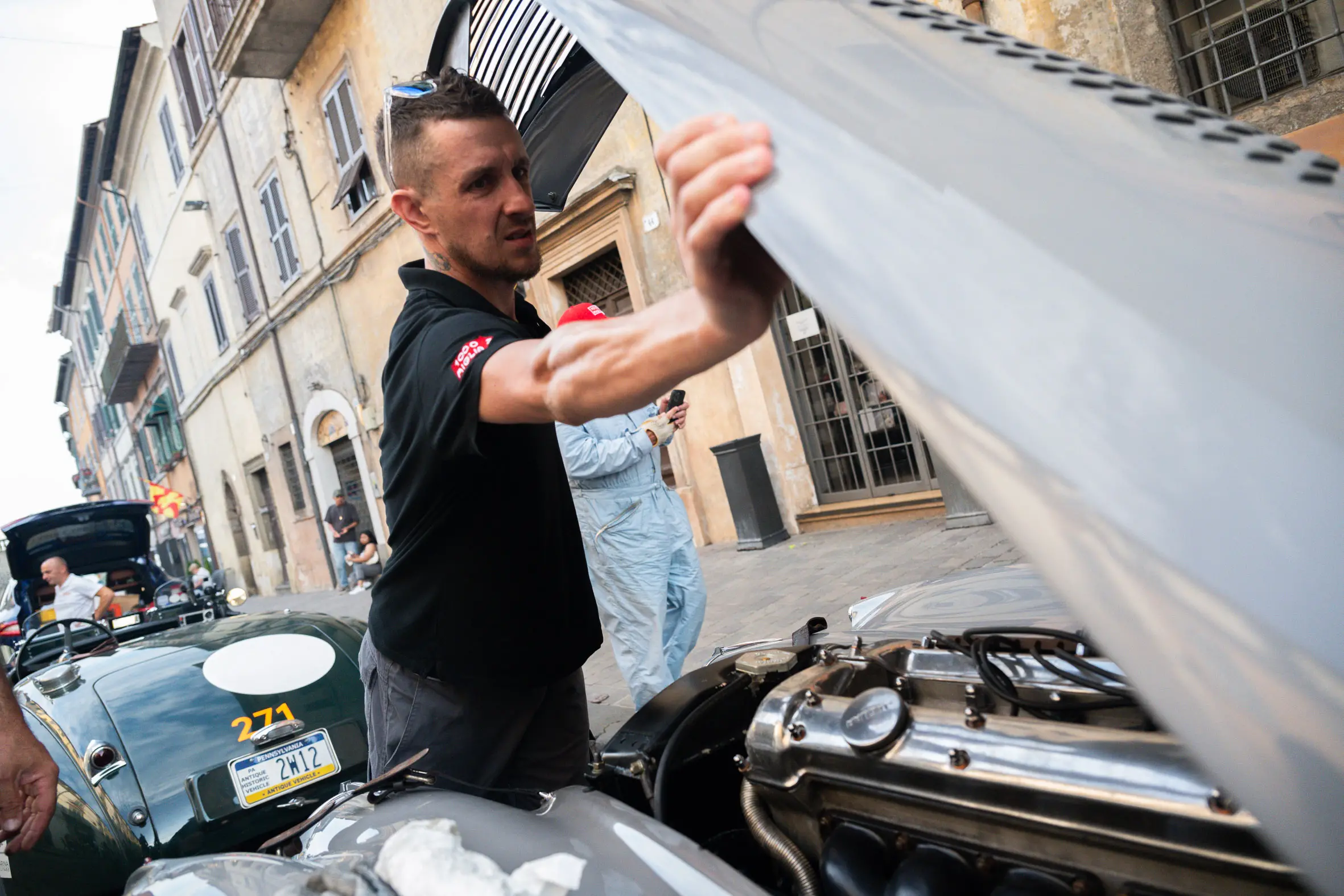 Mille Miglia 2025, il passaggio da Ronciglione