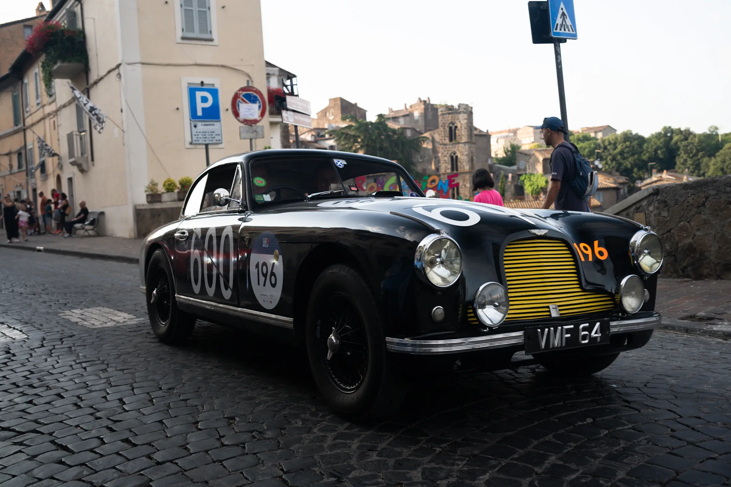 Mille Miglia 2025, il passaggio da Ronciglione