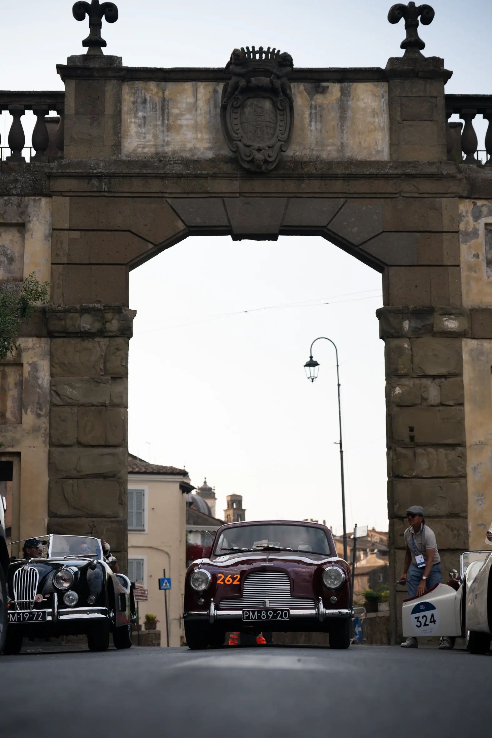 Mille Miglia 2025, il passaggio da Ronciglione