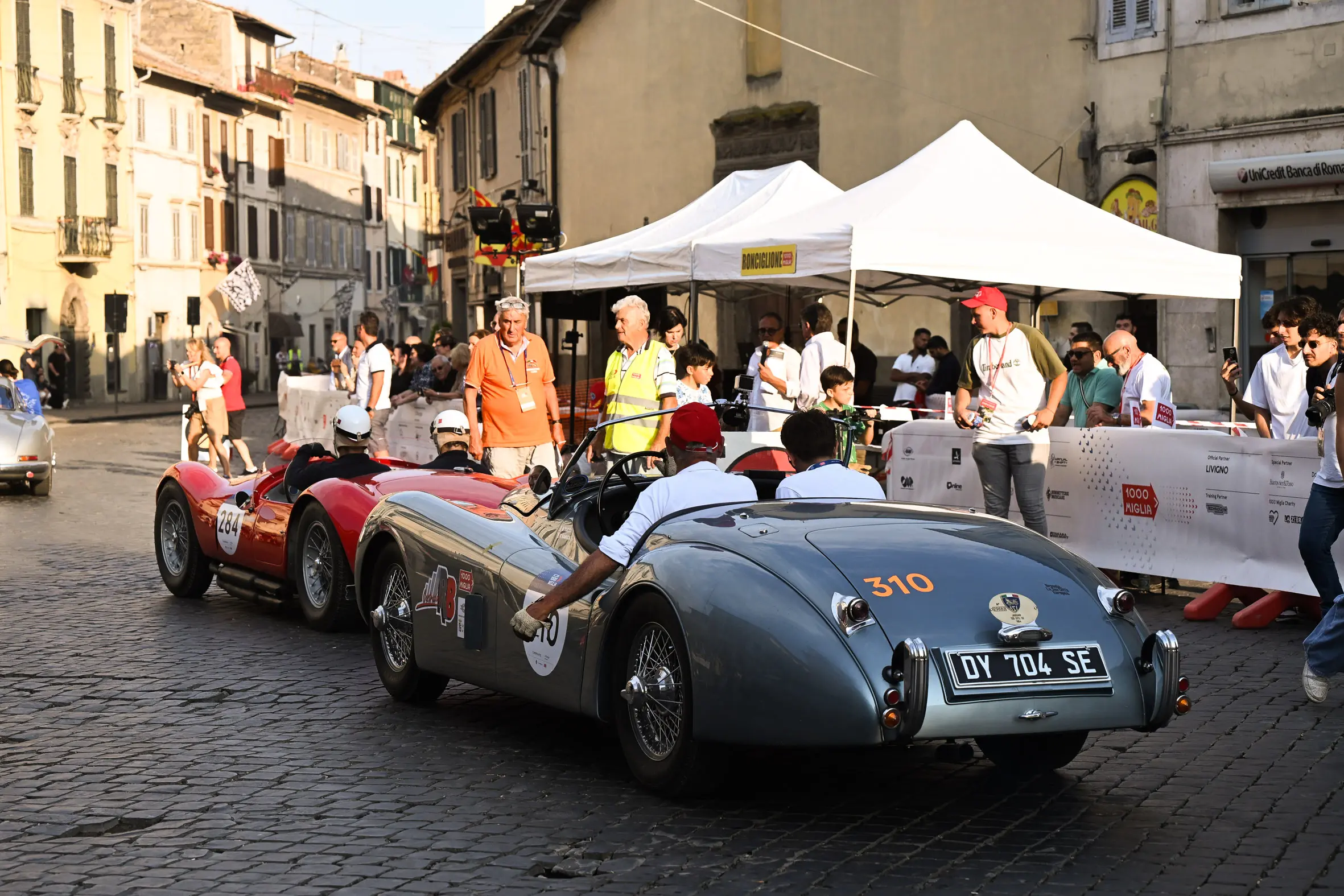Mille Miglia 2025, il passaggio da Ronciglione