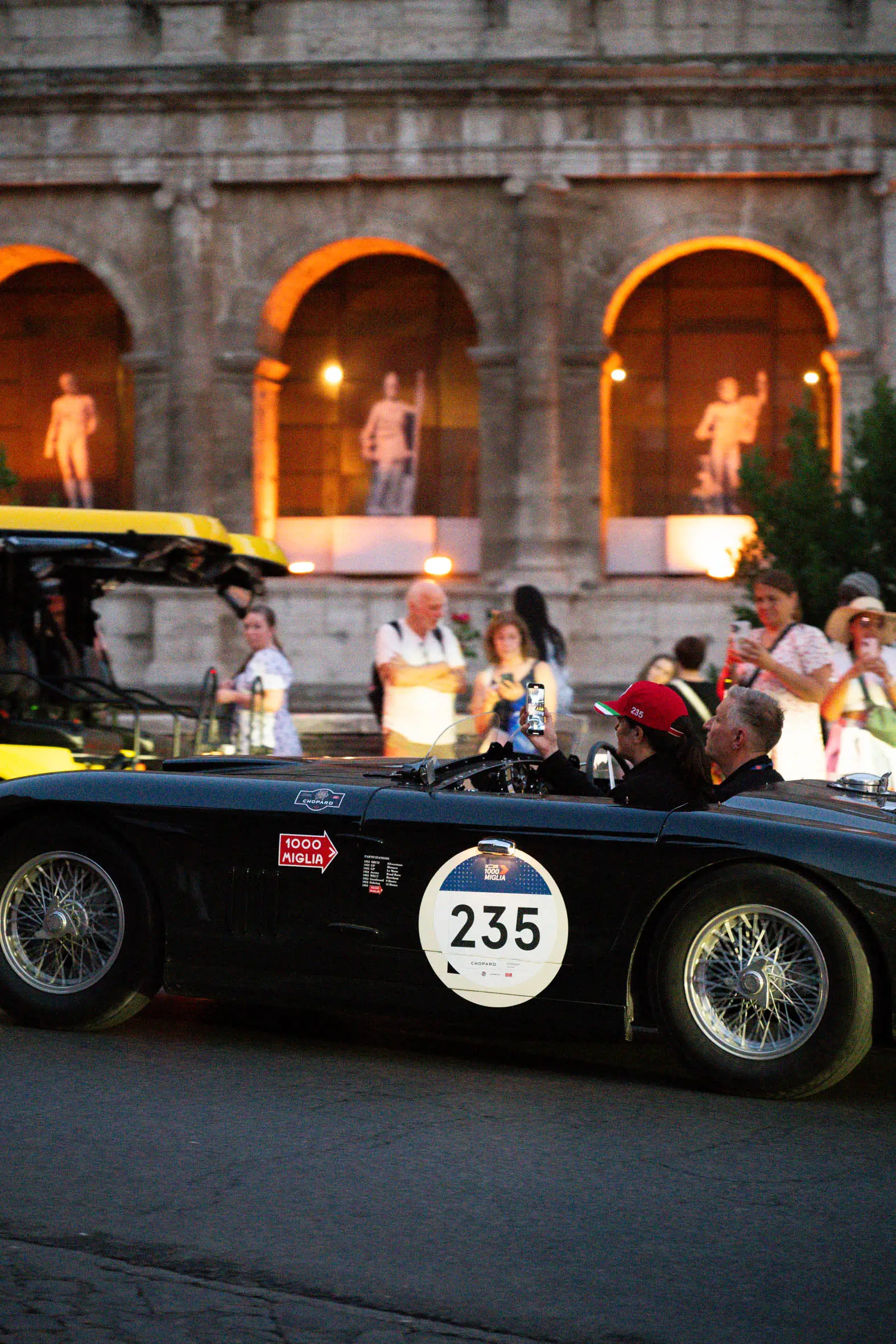 Mille Miglia 2025, l'arrivo a Roma